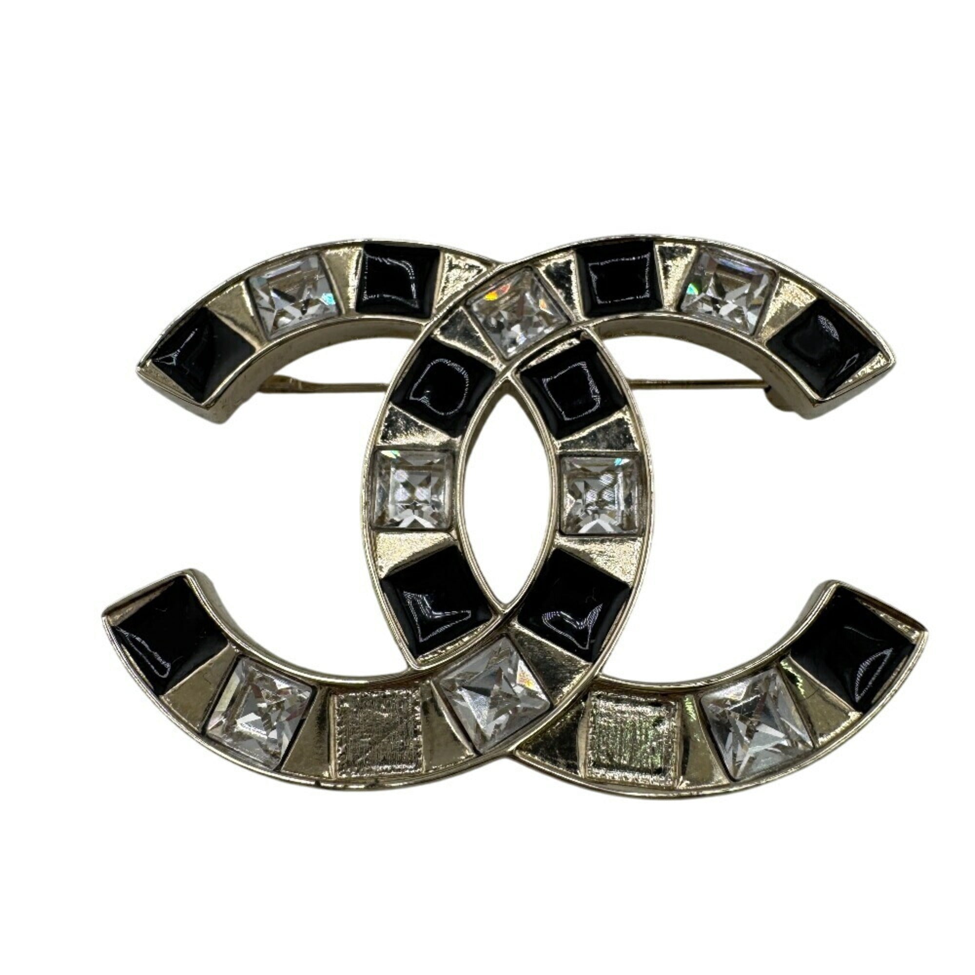 CC Logo Brooch Sterling Silver