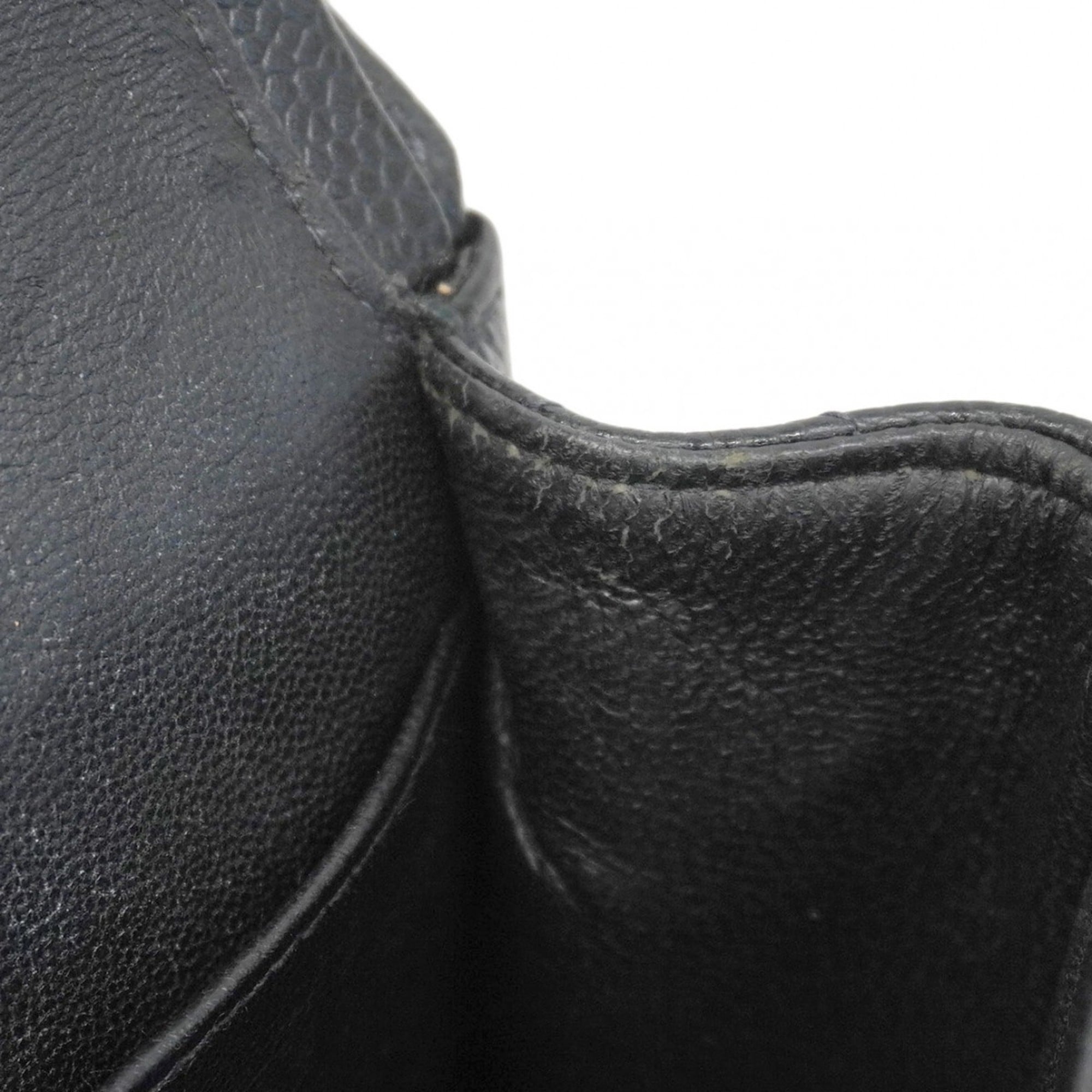 Vintage Classic Double Flap Bag Quilted Caviar Small