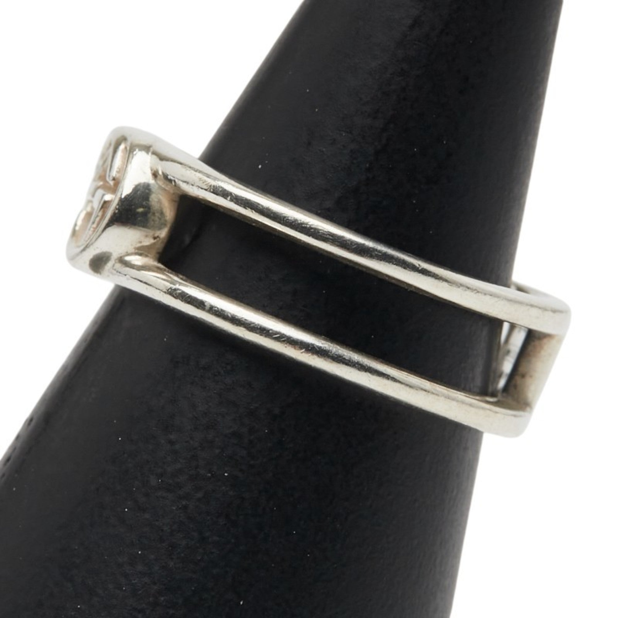 Interlocking G Ring Sterling Silver