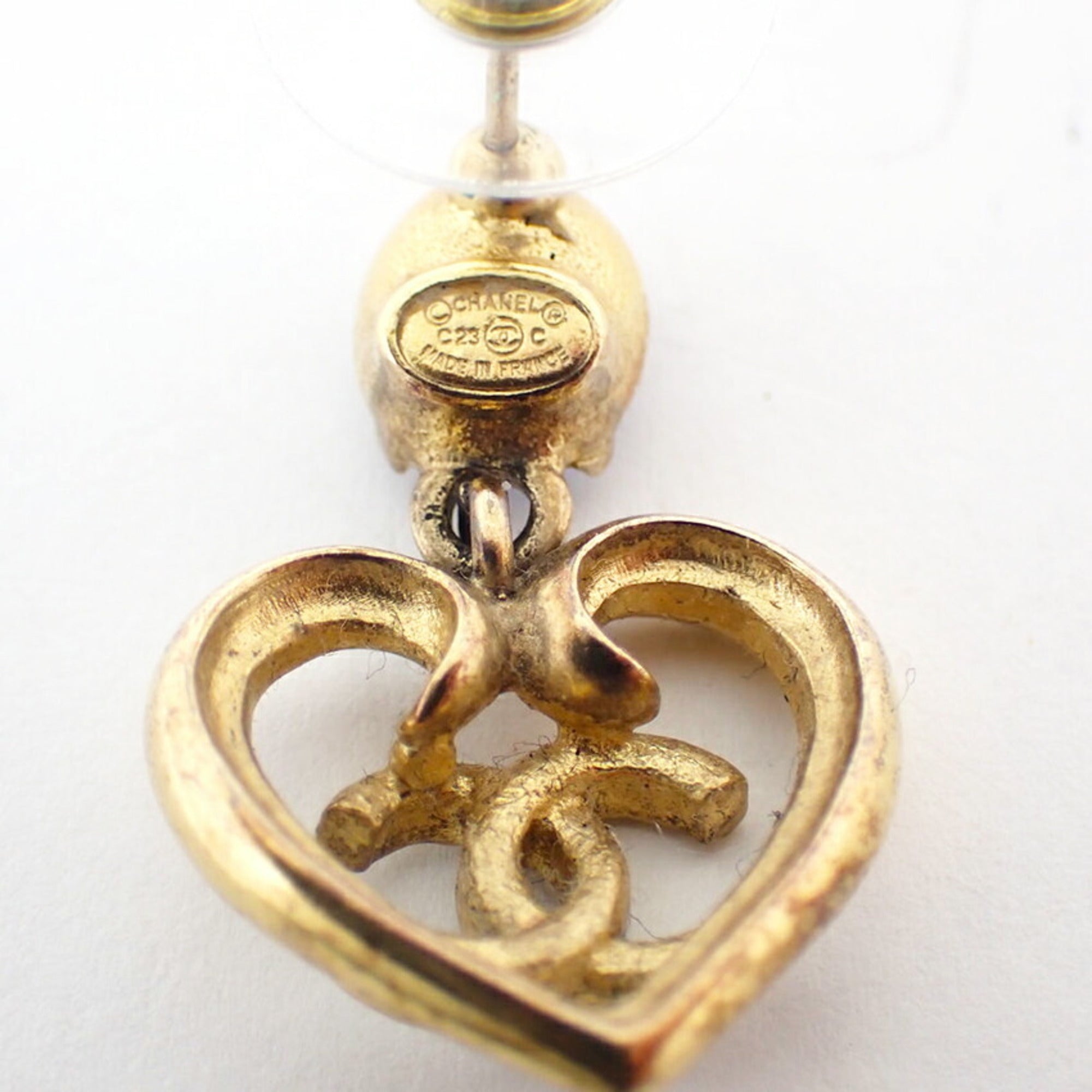 CC Logo Earrings Metal