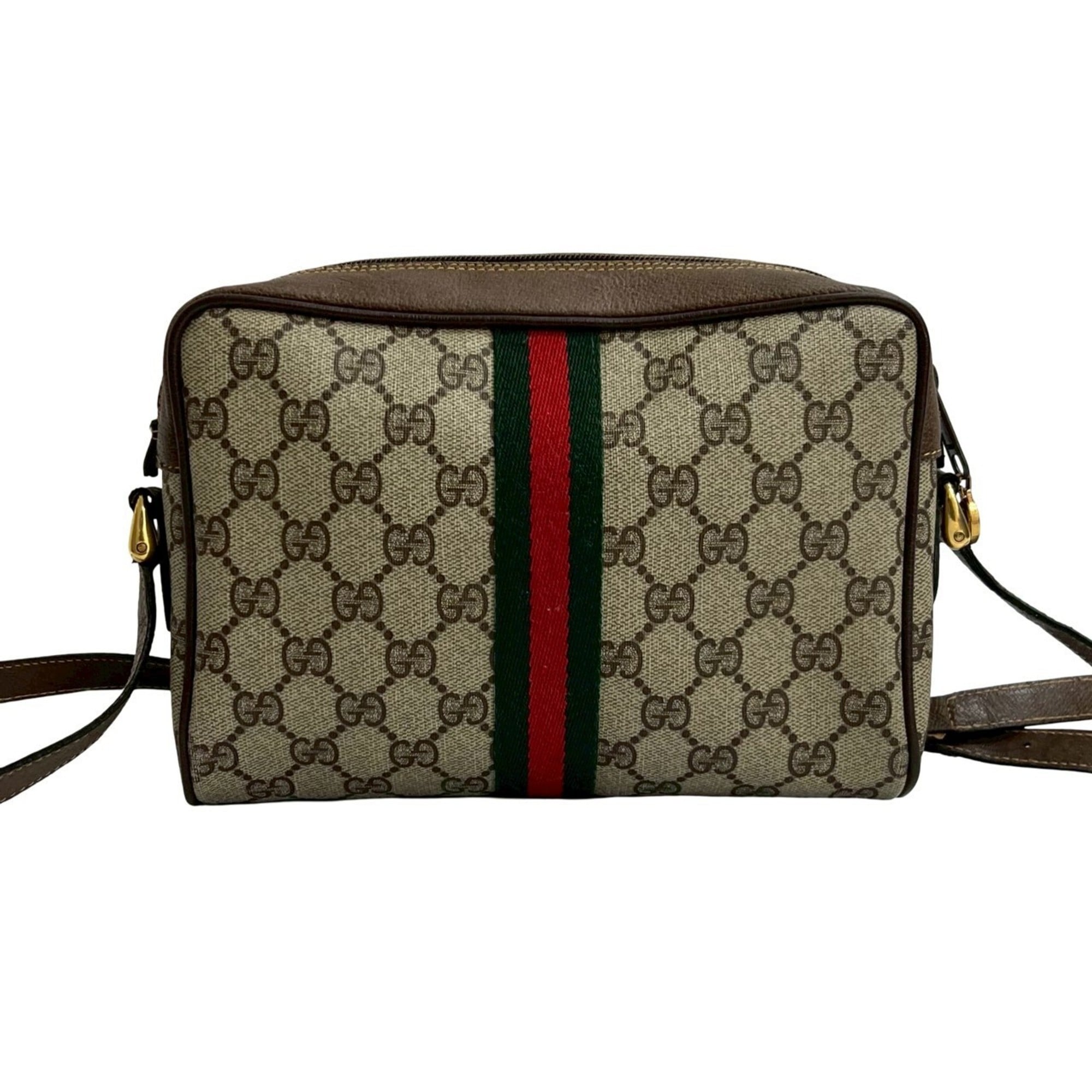Ophidia Shoulder Bag GG Coated Canvas Small