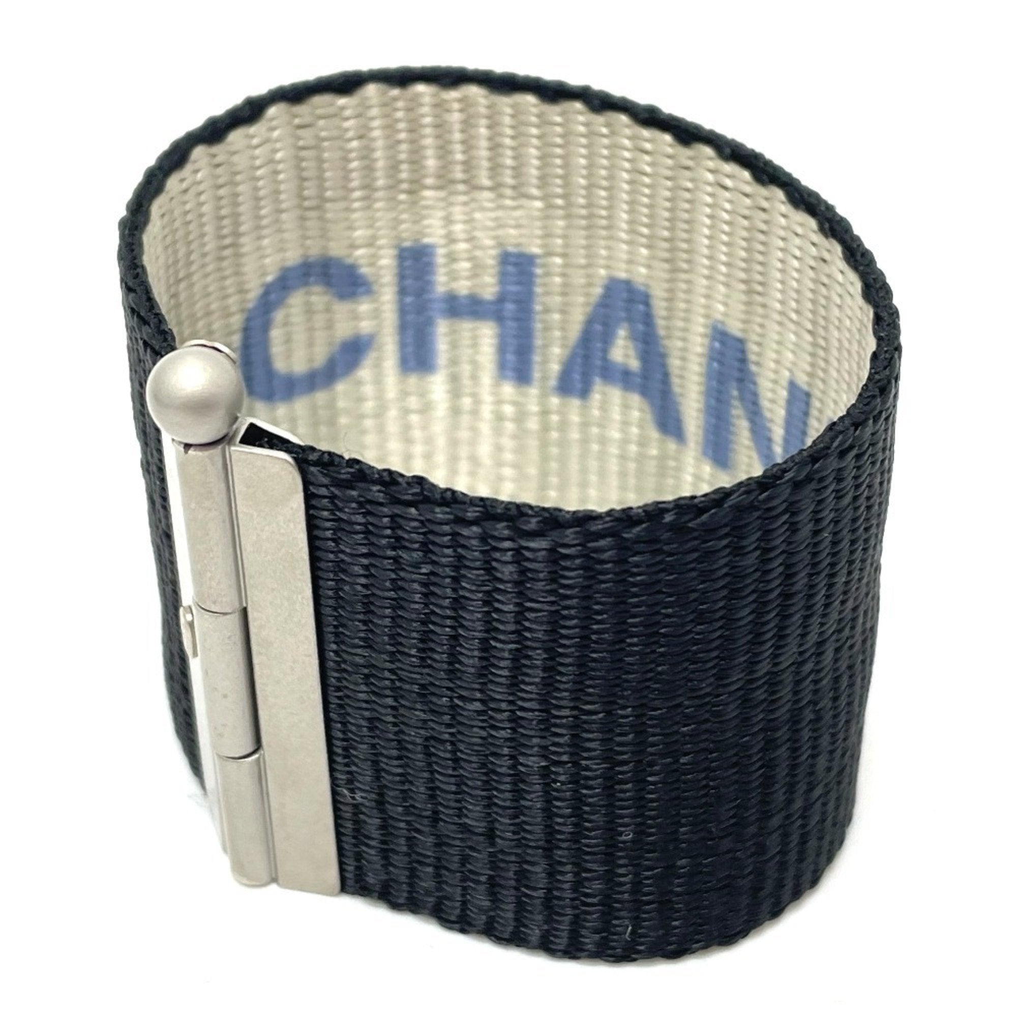 Vintage 99s Vintage Bracelet Nylon Blue and Silver
