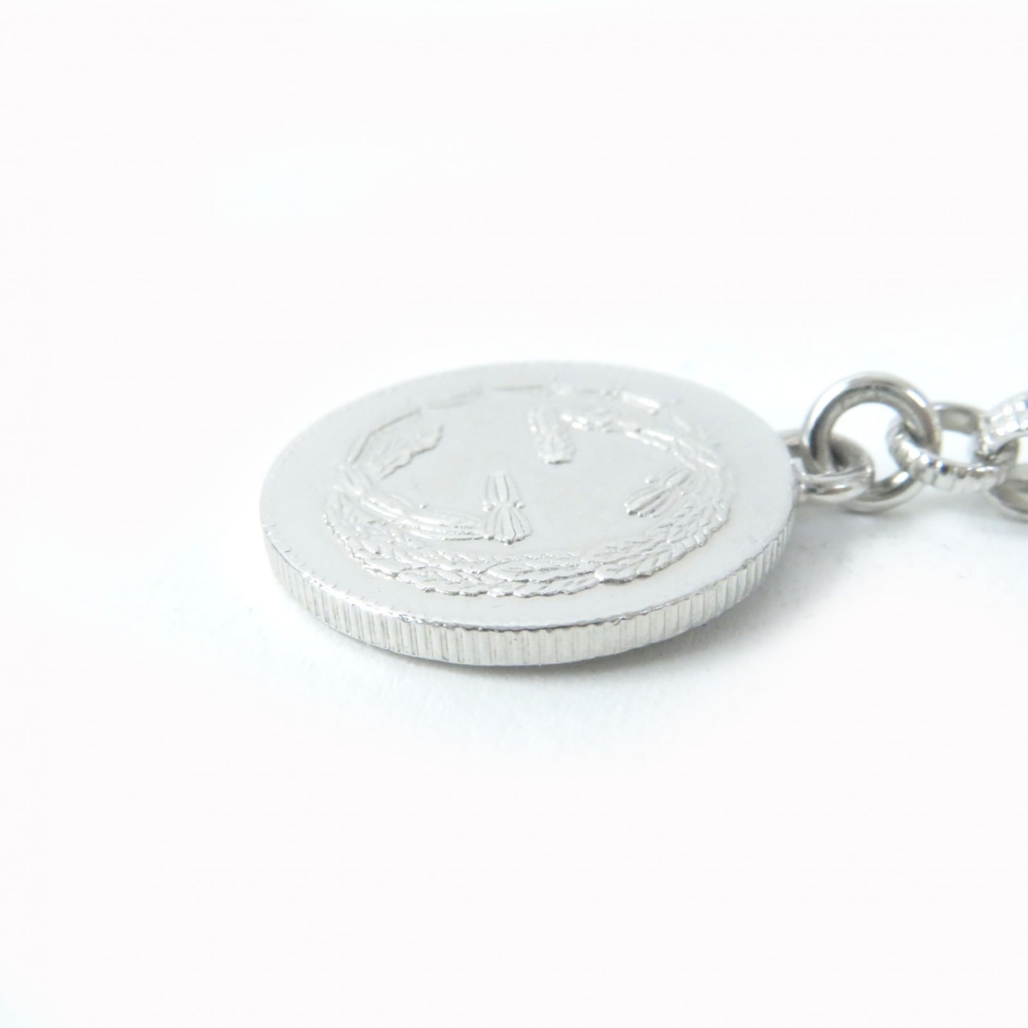 Bee Coin Interlocking G Bracelet Sterling Silver