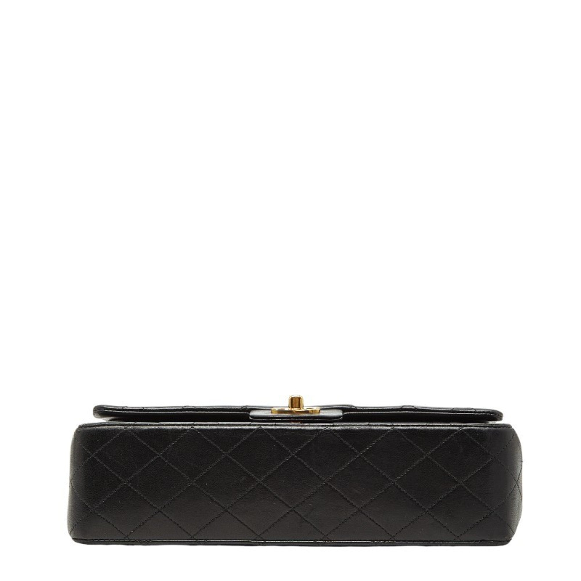 Vintage Classic Double Flap Bag Quilted Lambskin Medium