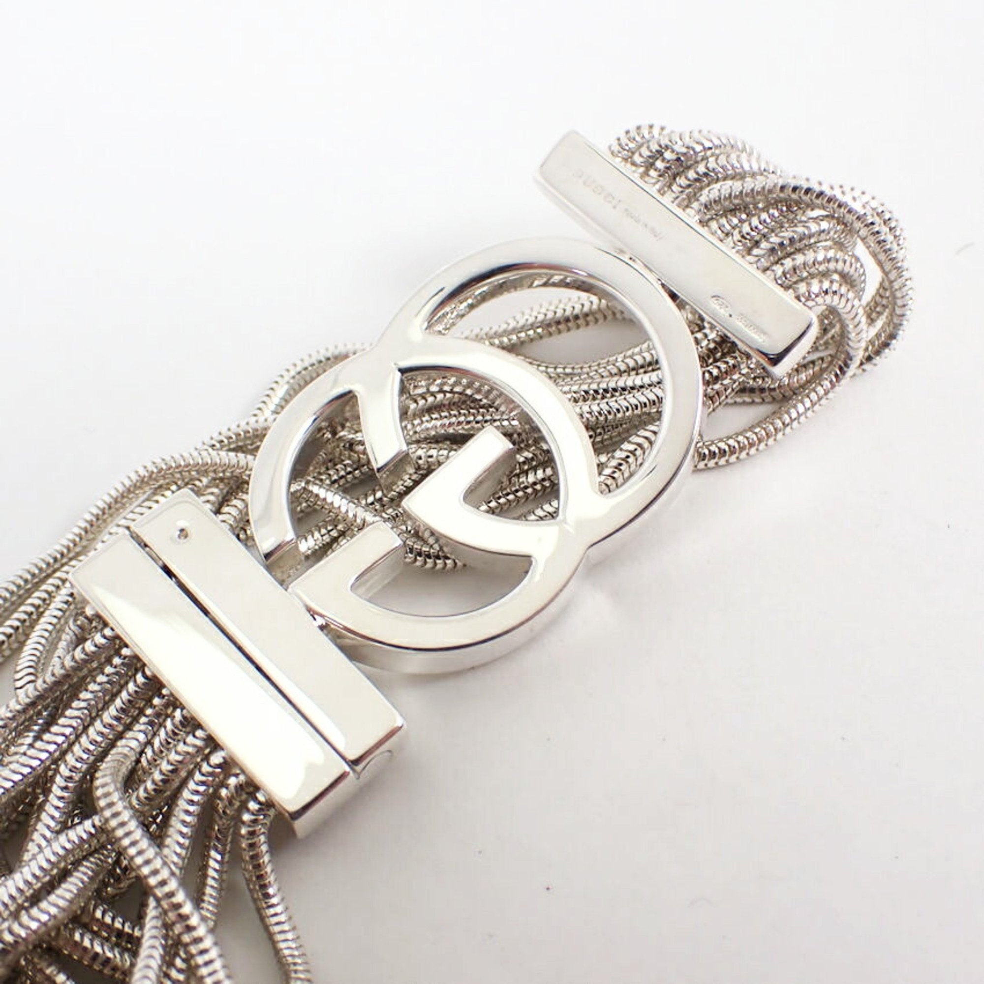 Interlocking G Bracelet Sterling Silver
