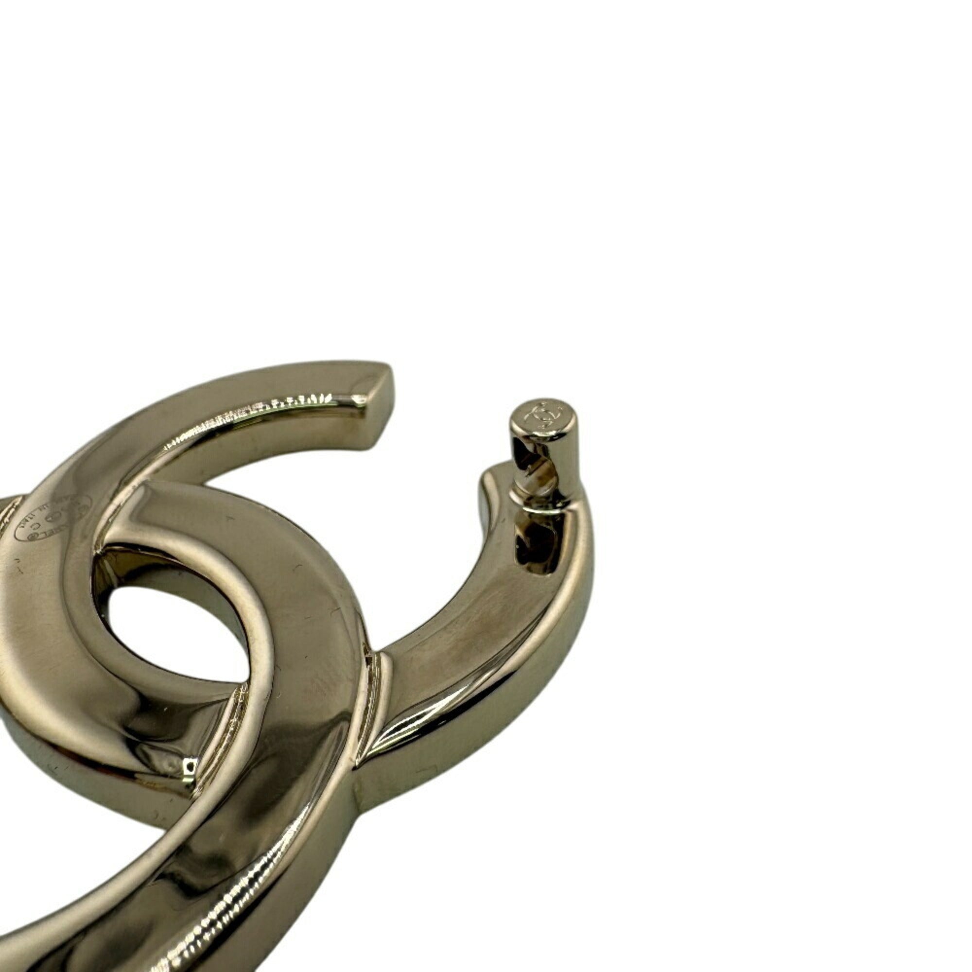 CC Logo Brooch Sterling Silver