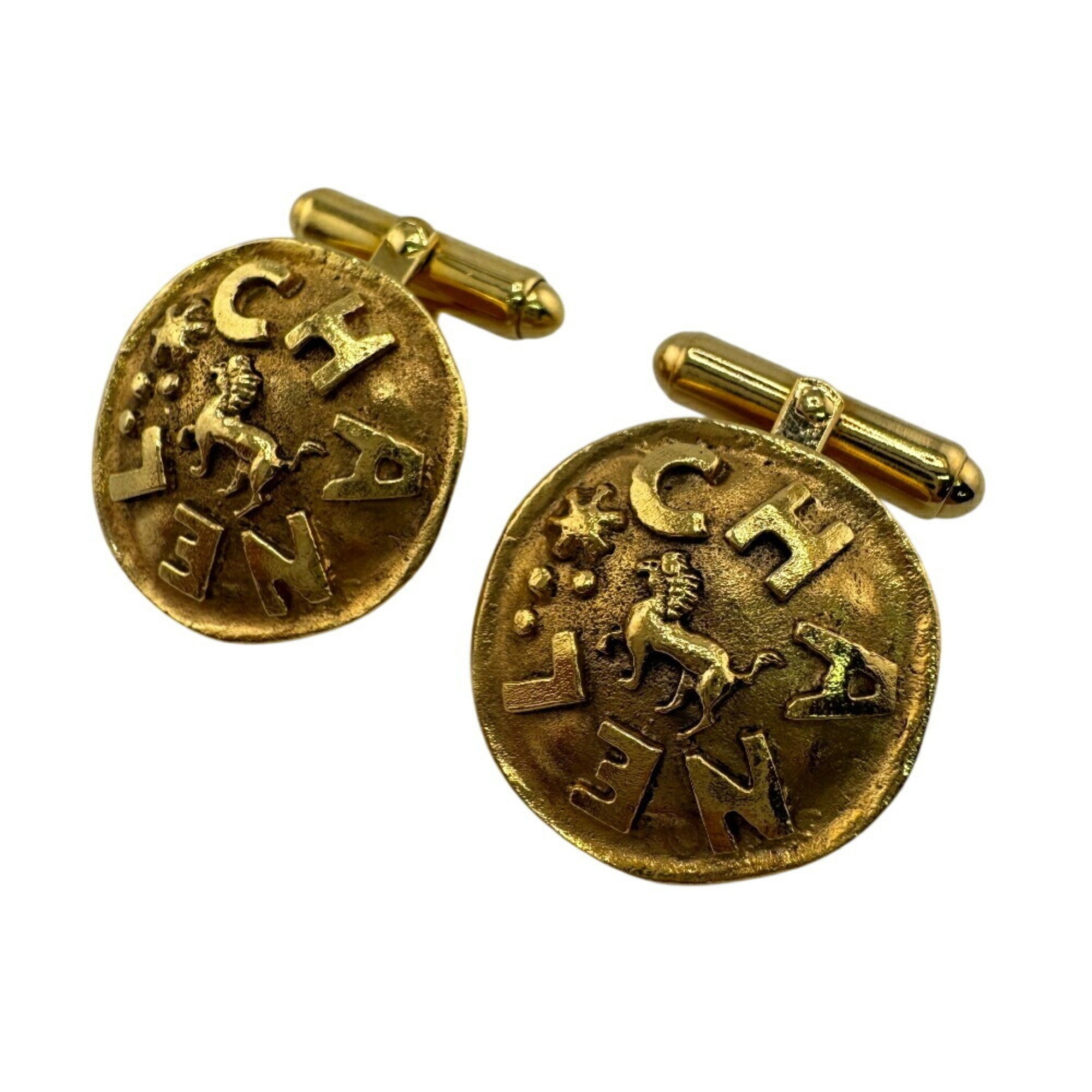 Horse Cufflinks Gold Bracelet