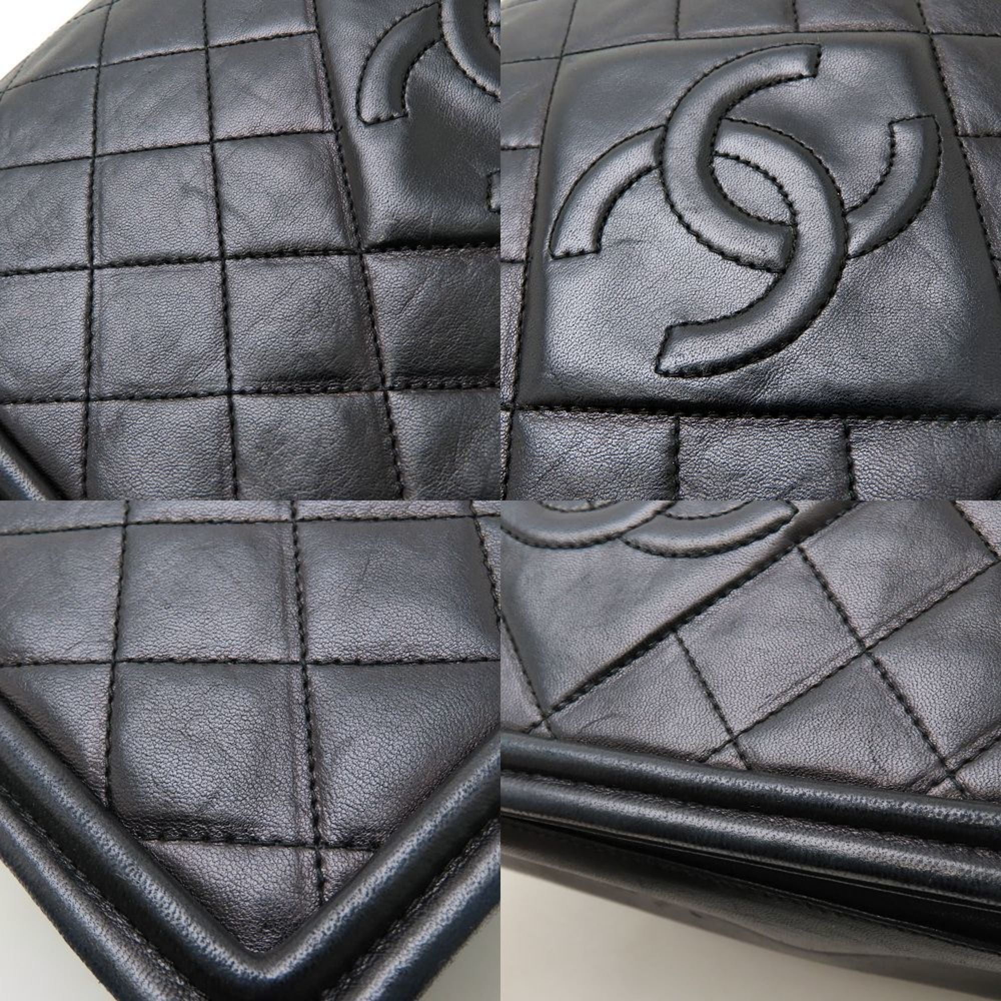 Vintage Diamond CC Flap Bag Quilted Lambskin Medium
