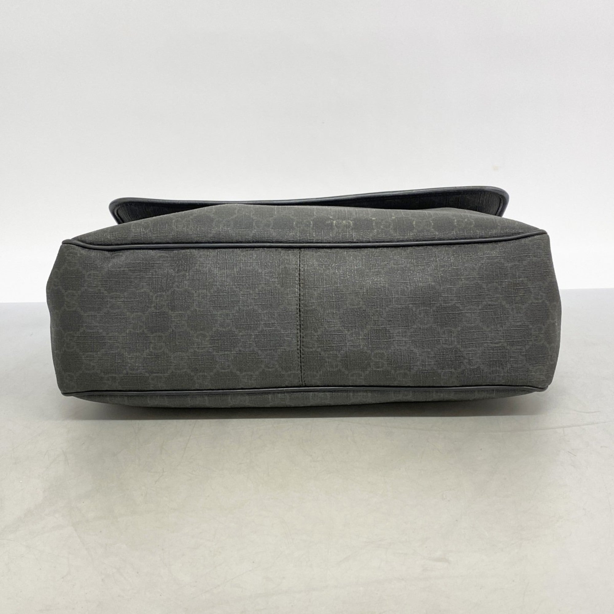 Flap Messenger Bag GG Coated Canvas Medium