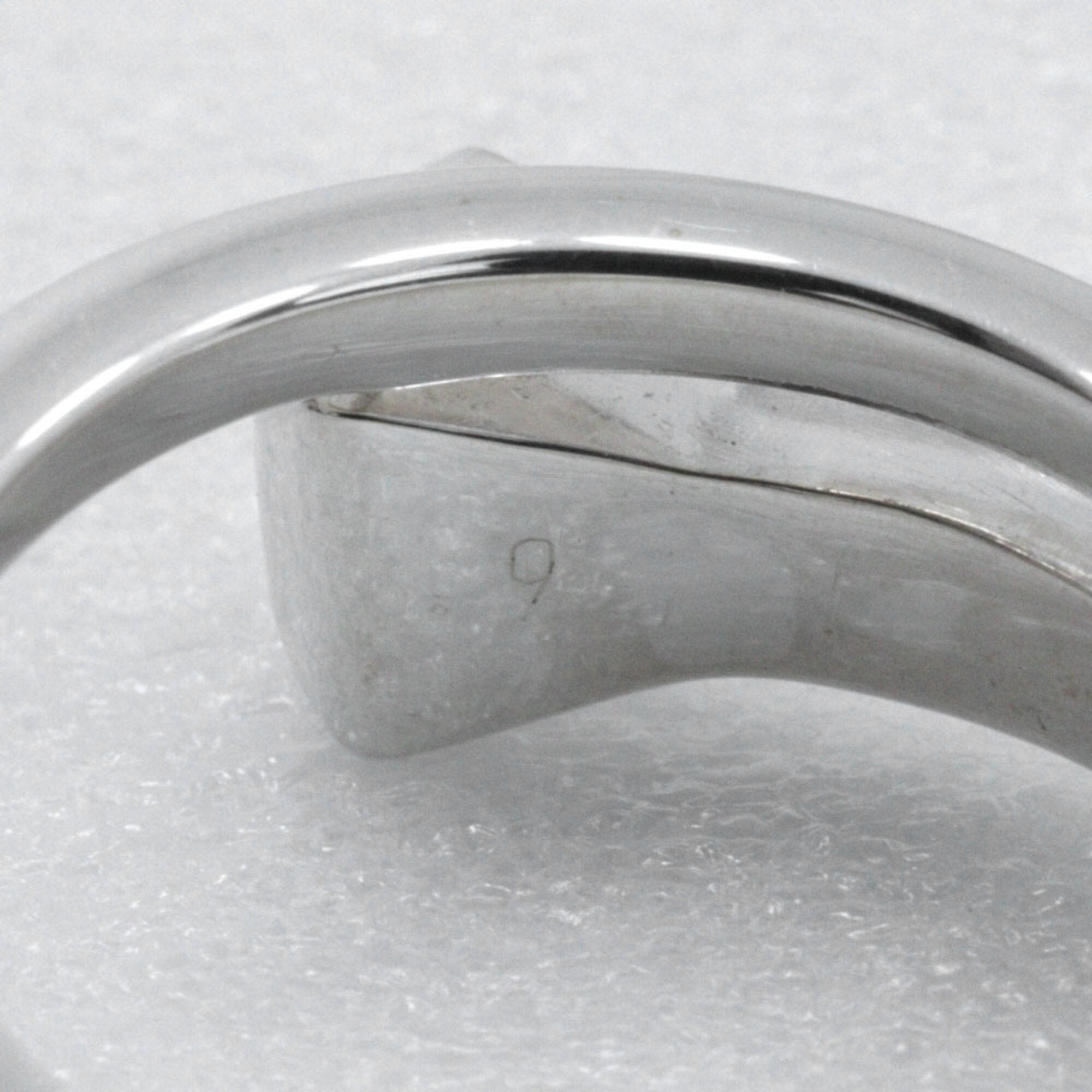 Nail Motif Ring Sterling Silver