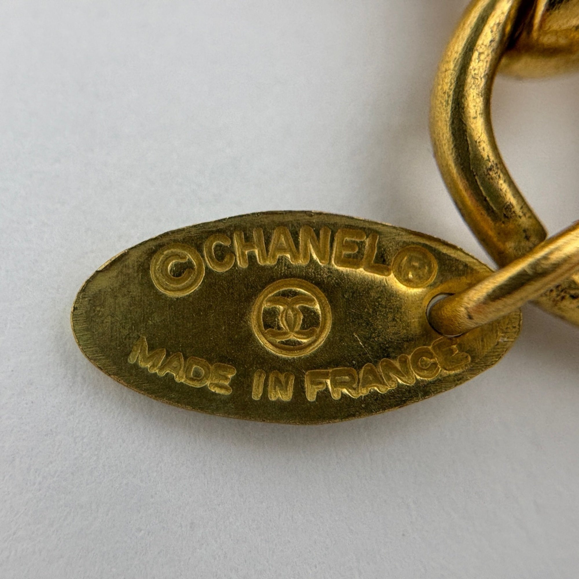 CC Logo Chain Bracelet Metal
