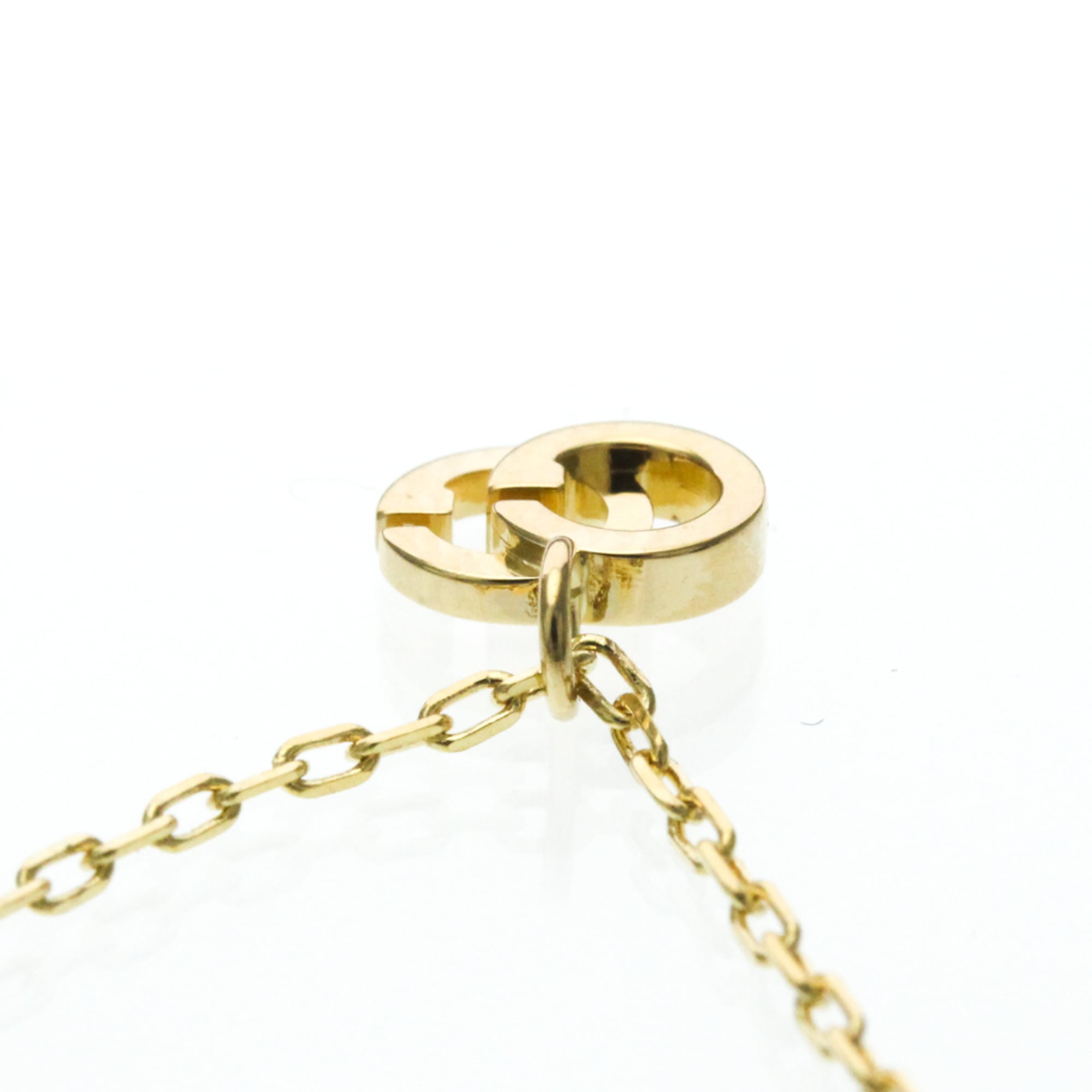 Pendant Necklace 18K Yellow Gold with Topaz