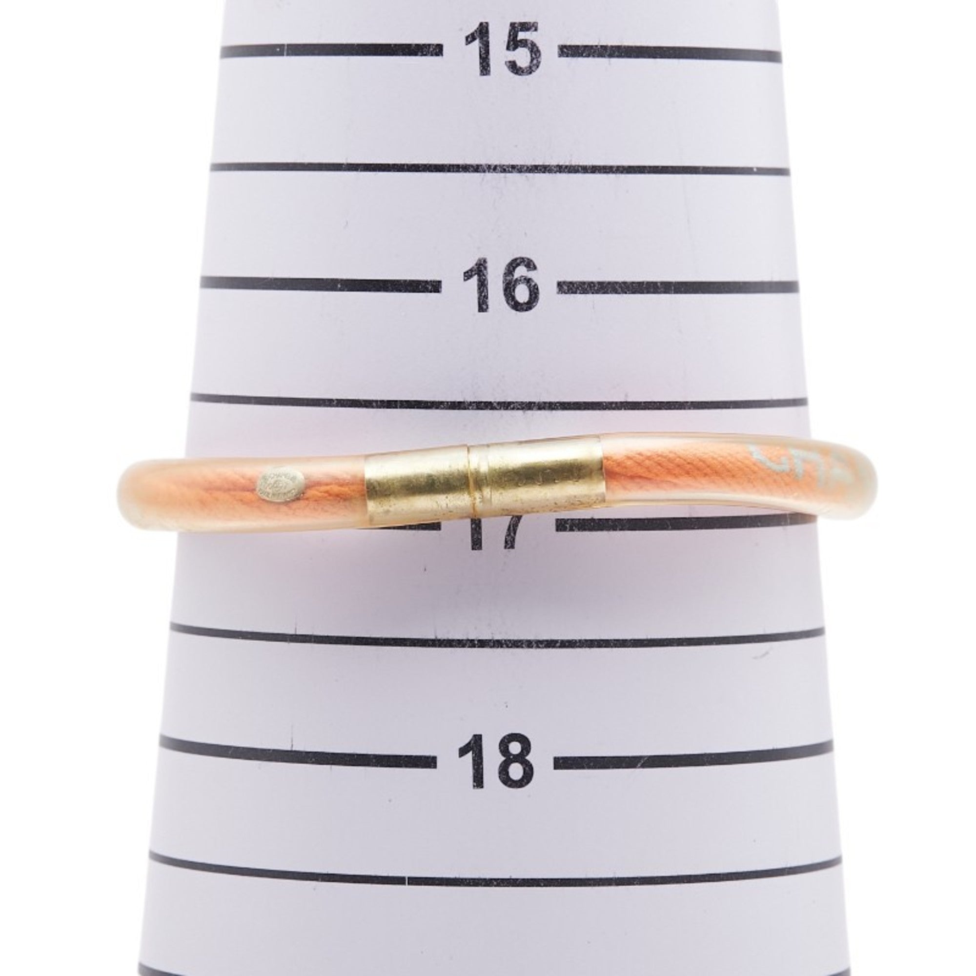 Sport Line Bracelet Vinyl Clear and Orange
