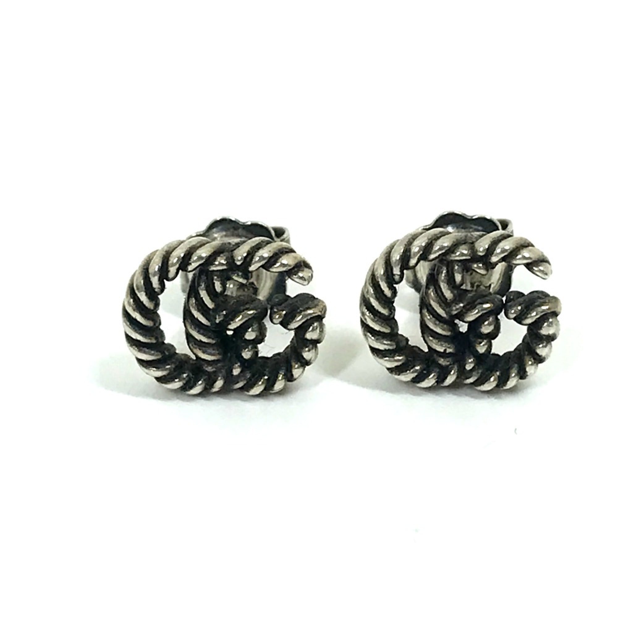 Earrings Logo Sterling Silver