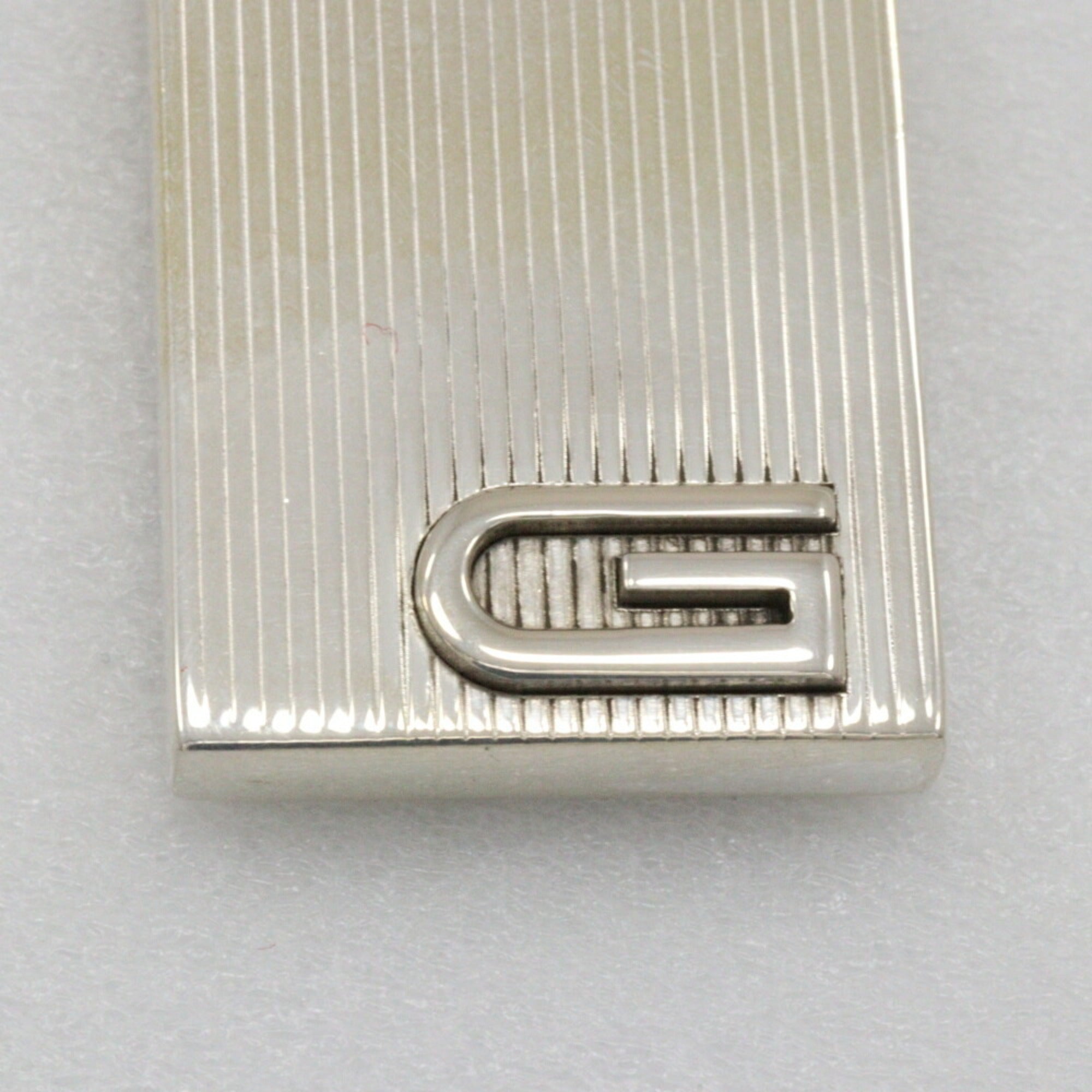 G Mark Pendant Necklace Sterling Silver