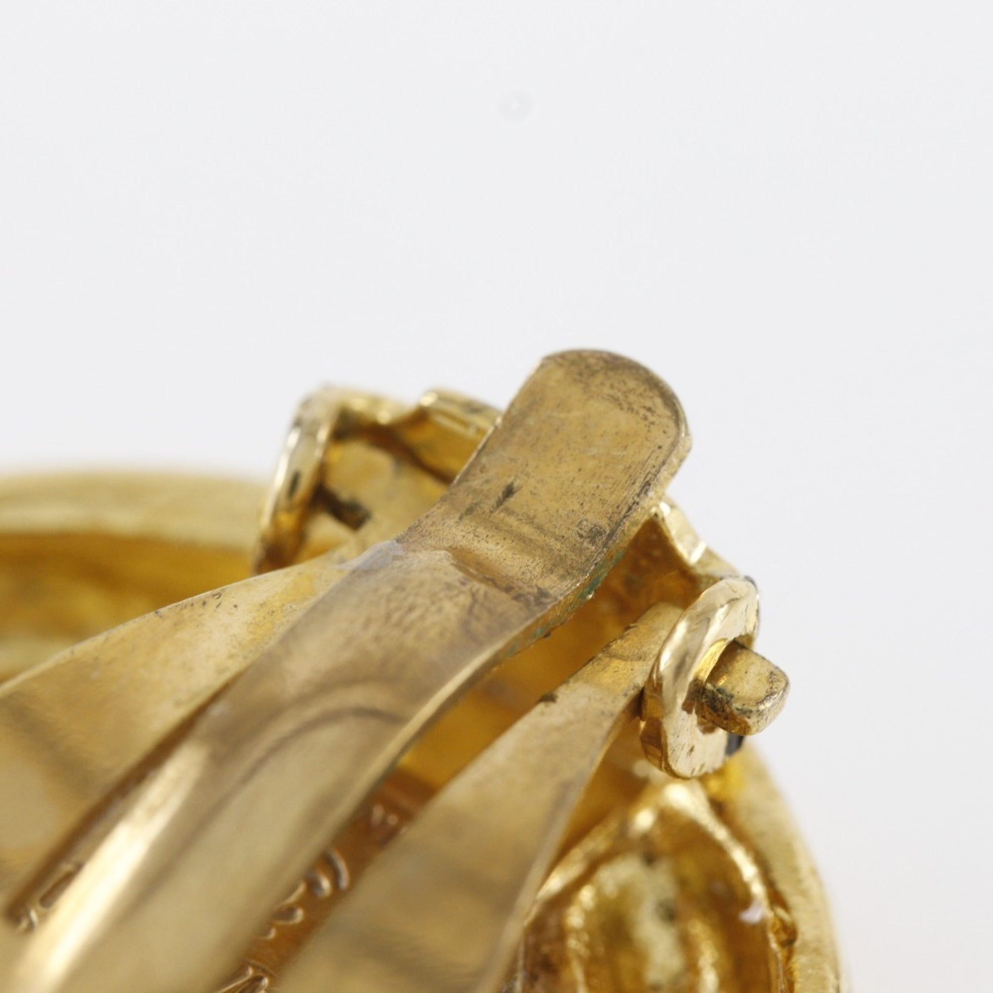 Earrings Gold-Tone Metal