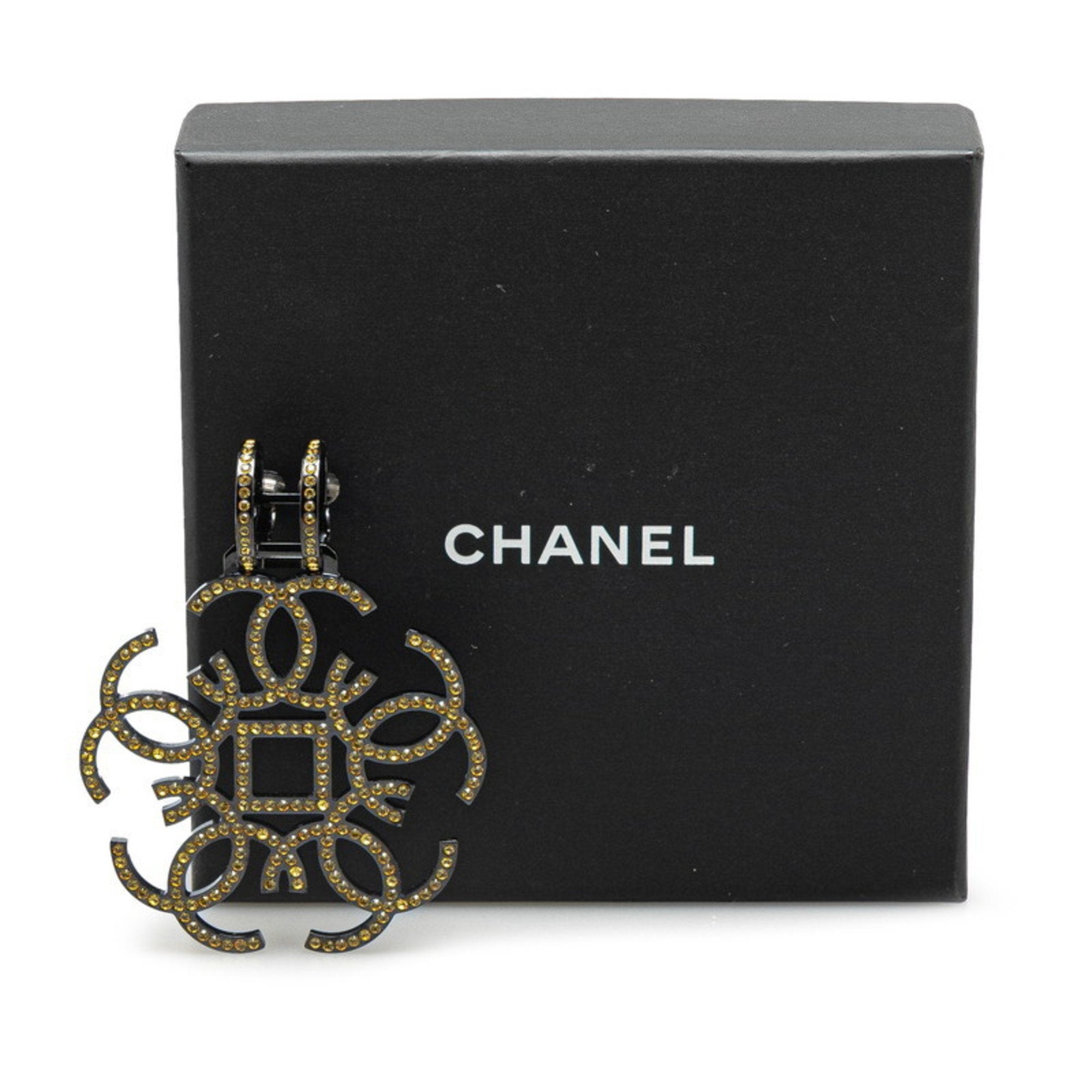 CC Logo Clip-On Single Earring Metal