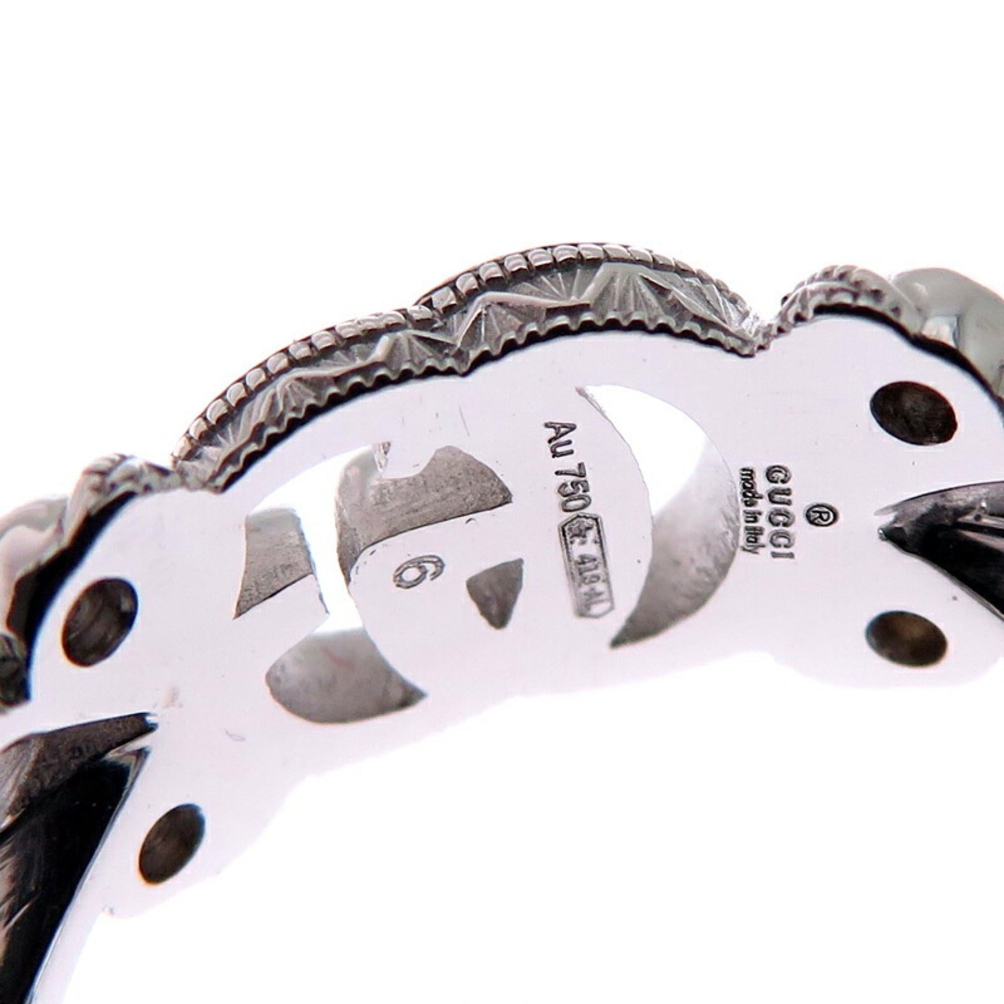 Ring 18K White Gold with Diamond