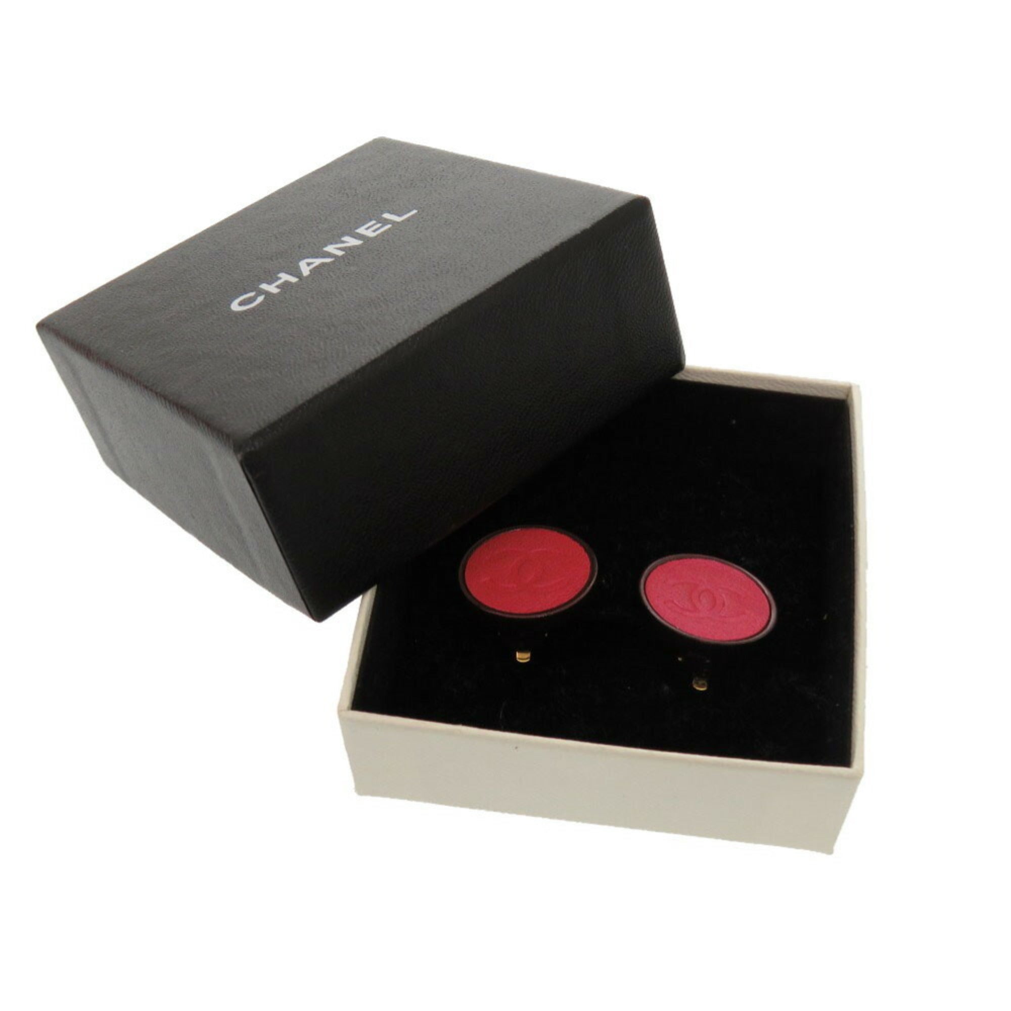 CC Logo Clip-On Earrings Metal