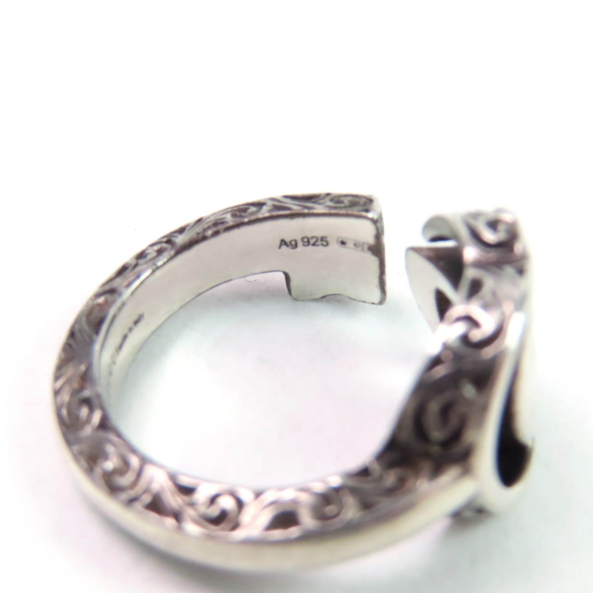 Double G Band Ring Sterling Silver