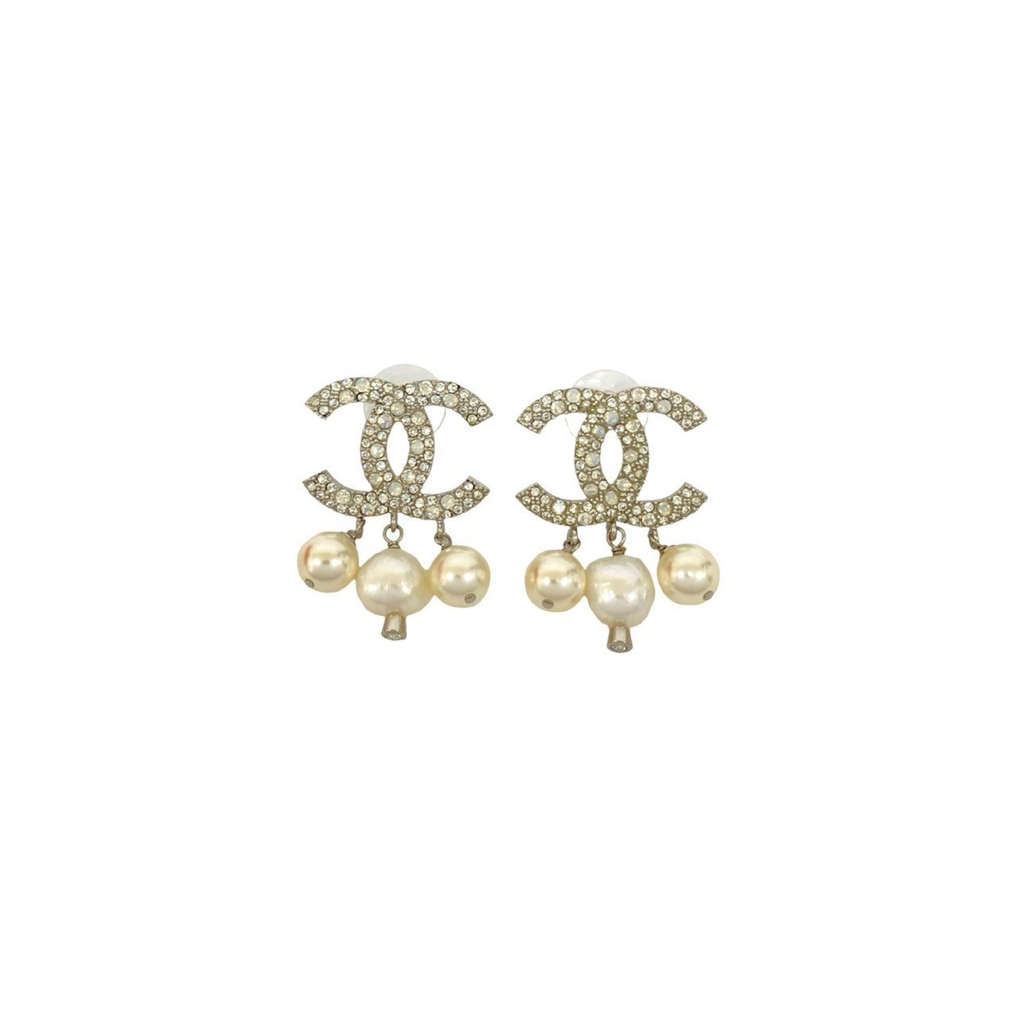 CC Logo Earrings Sterling Silver Sterling Silver