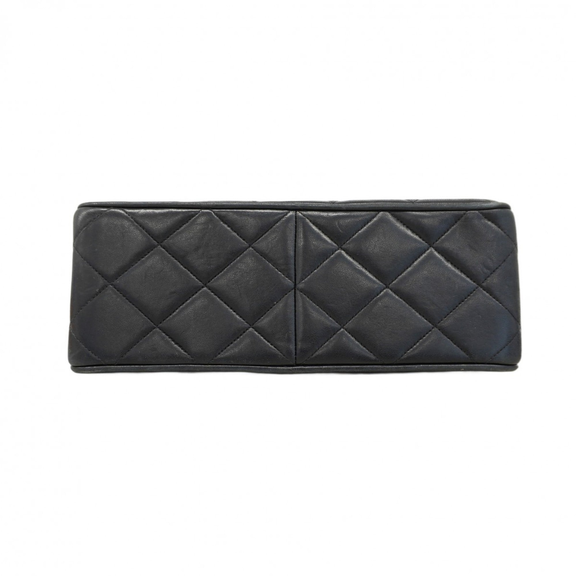 Vintage Square CC Flap Bag Quilted Lambskin Medium