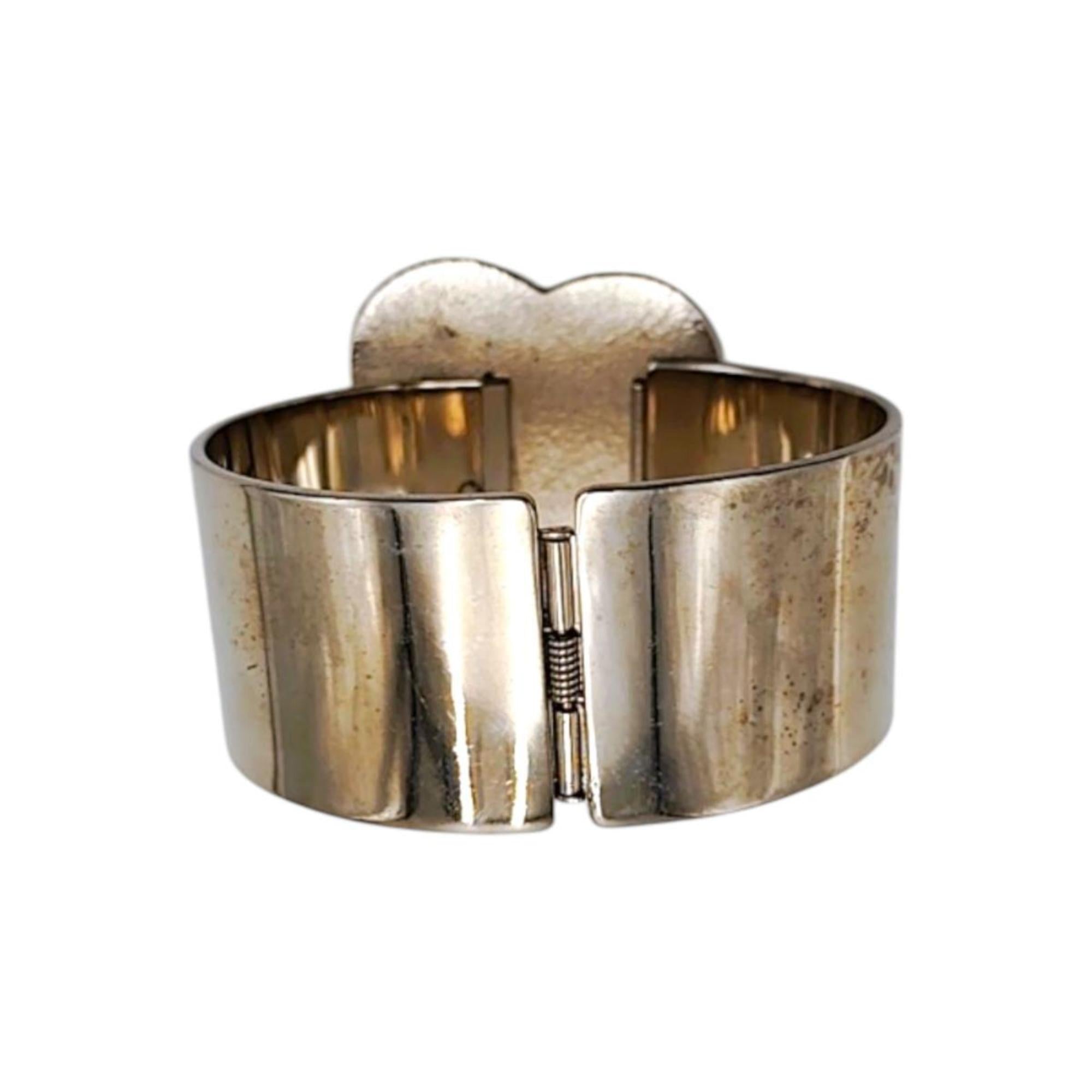 Camellia Bracelet Metal Black and White
