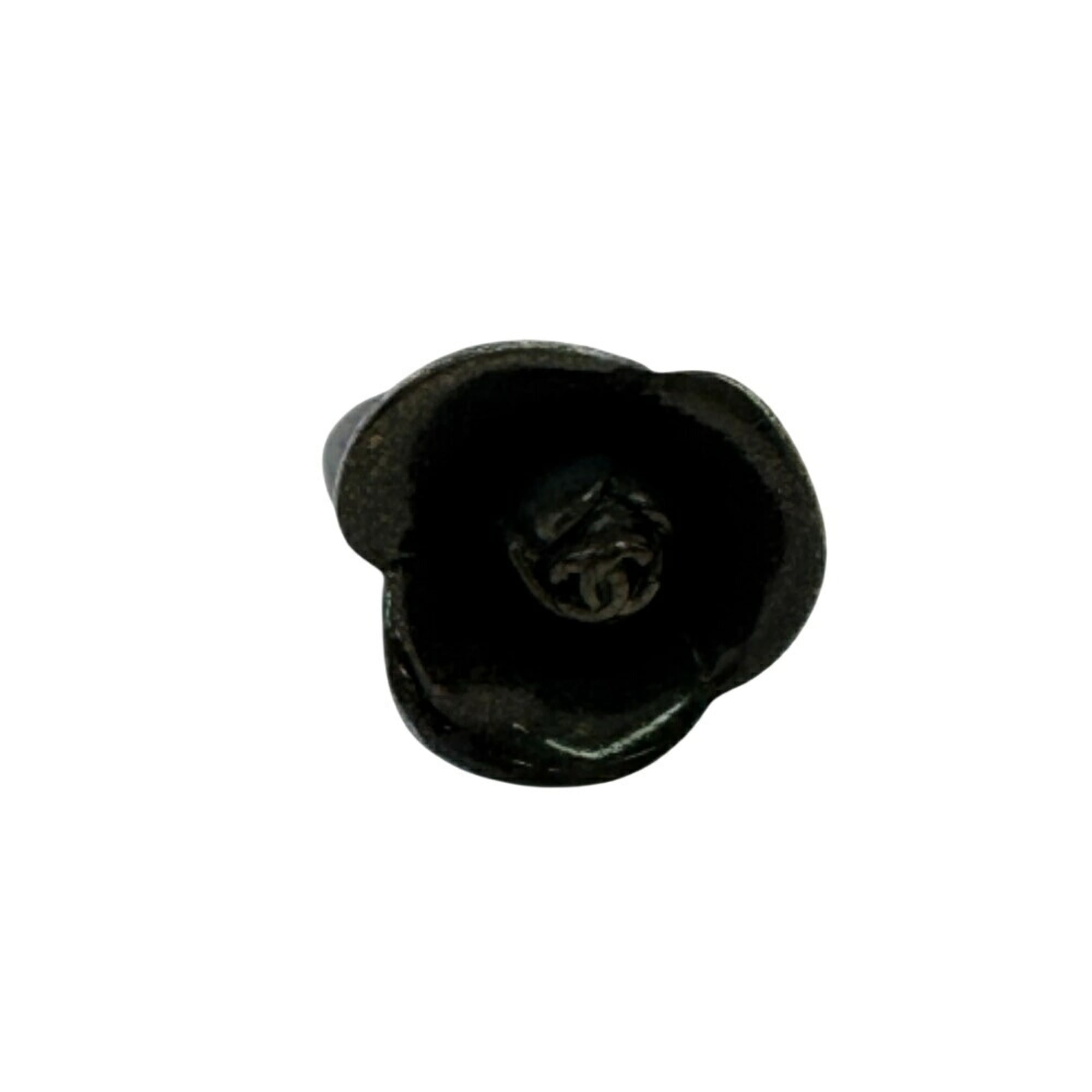 CC Logo Flower Ring Sterling Silver