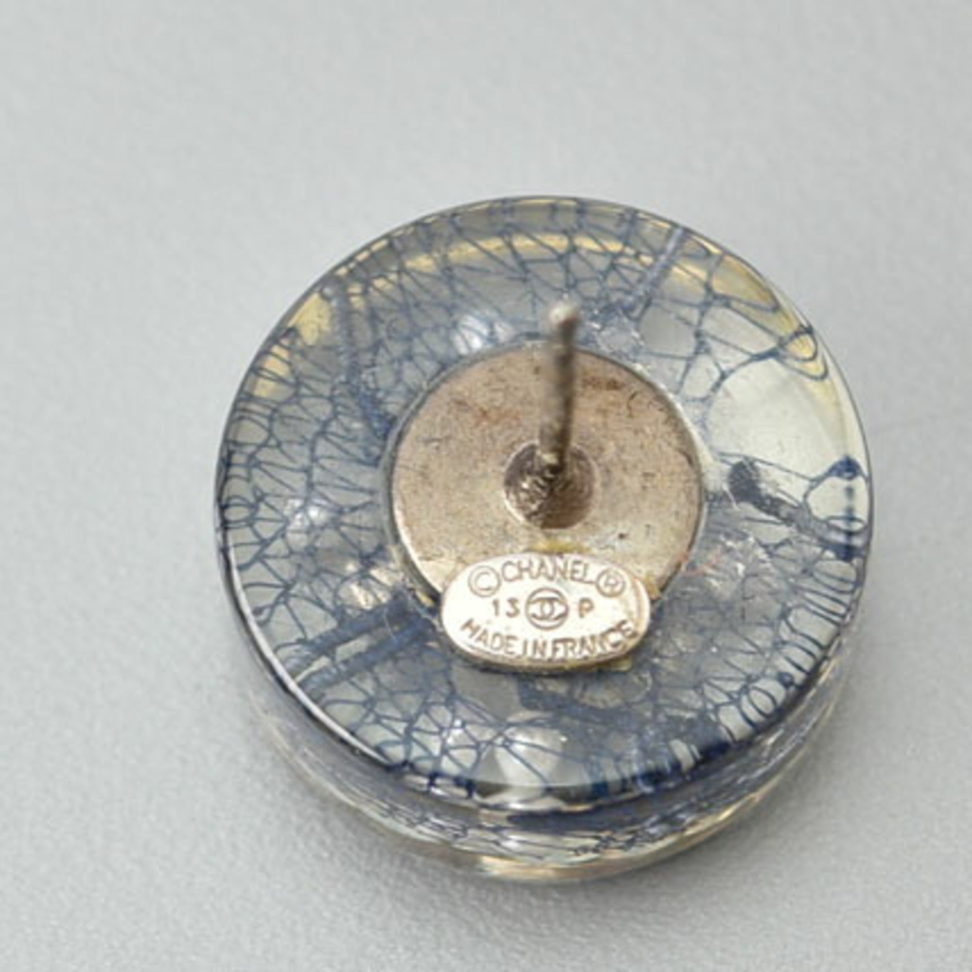 CC Logo Circle Earrings Metal