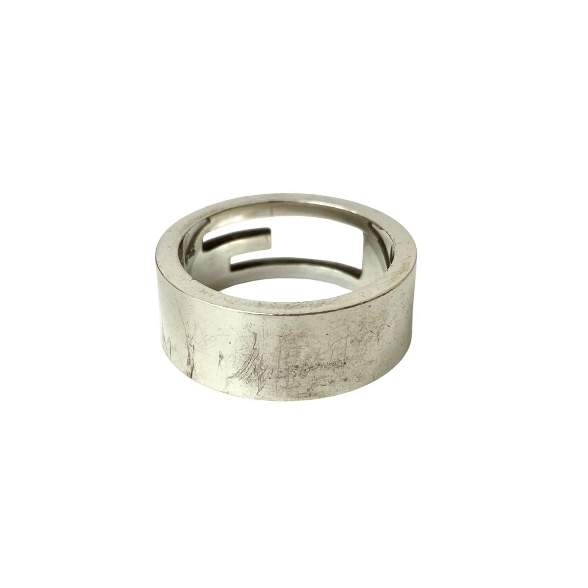 Square G Ring Sterling Silver
