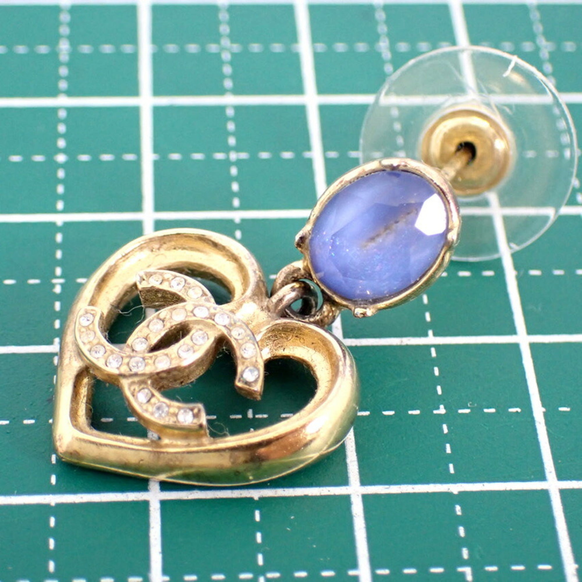 CC Logo Earrings Metal