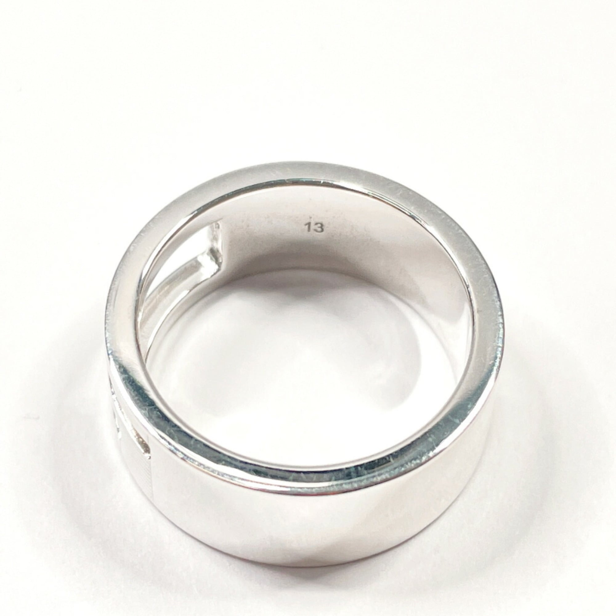 G Ring Sterling Silver