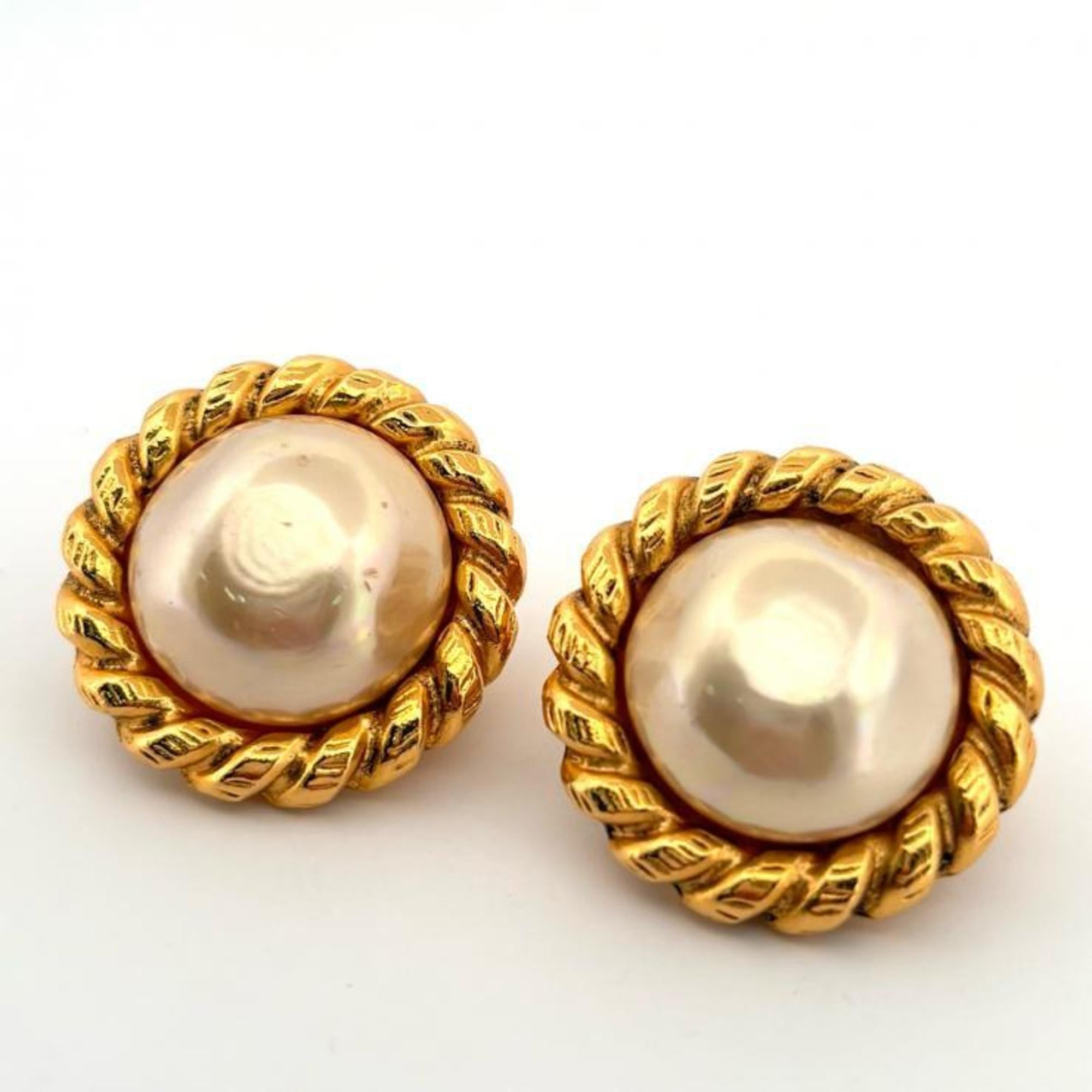 Vintage Earrings Pearl