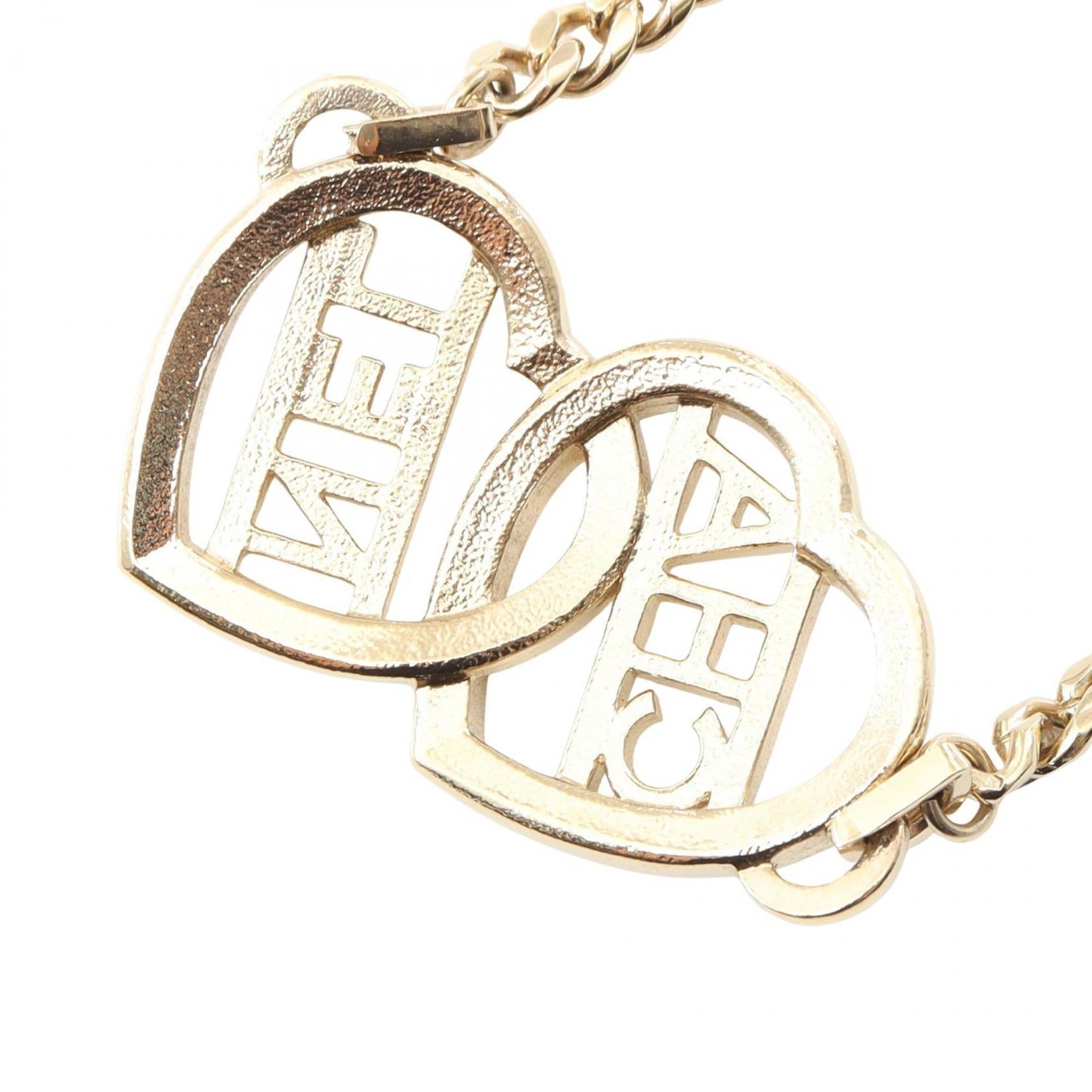 Choker Necklace Metal with Rhinestone