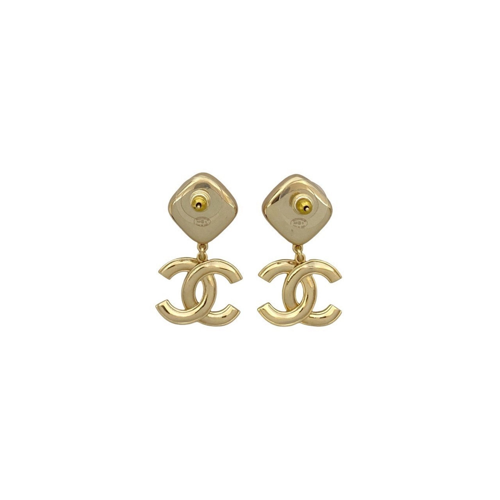 CC Logo Earrings Metal