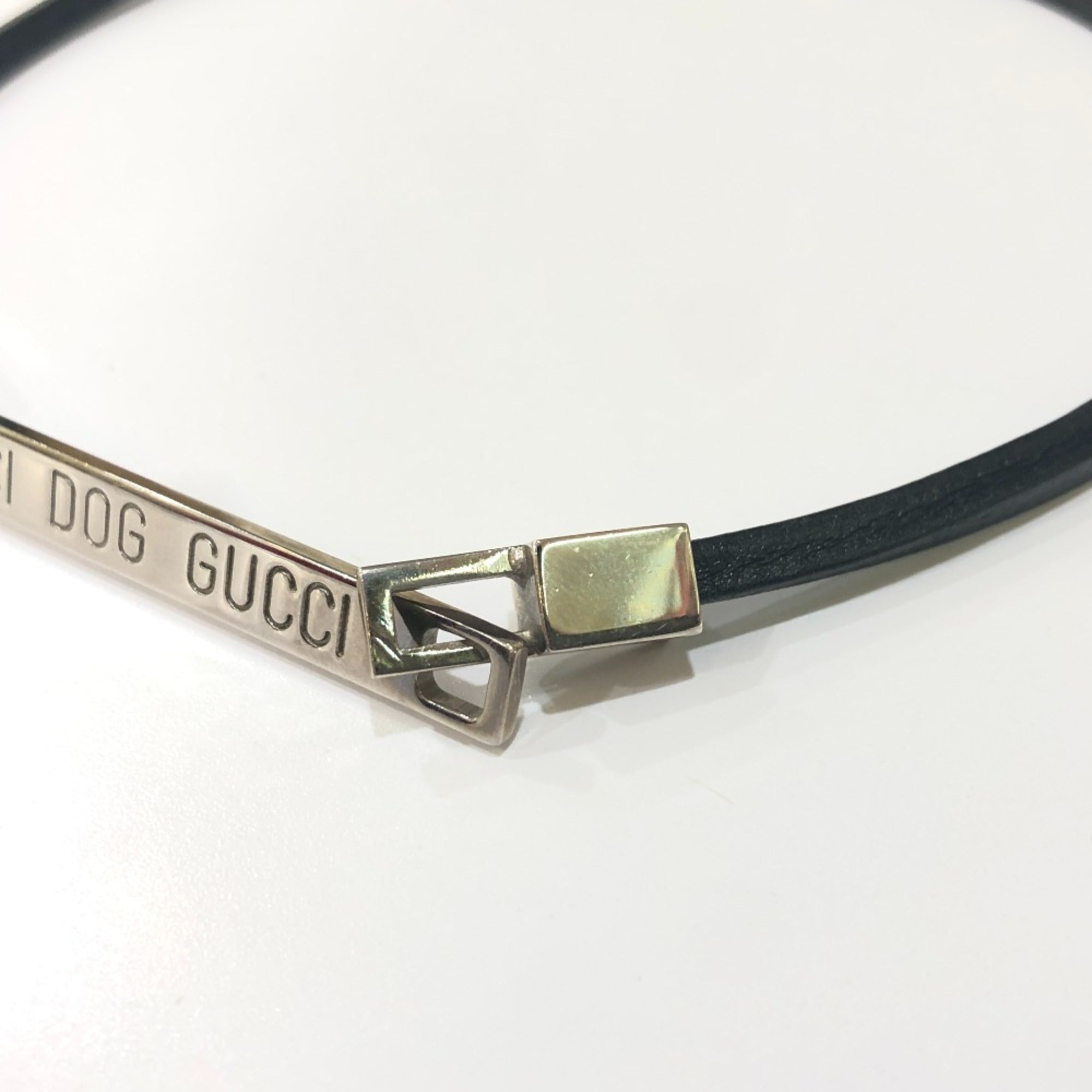 Dog Choker Necklace Stainless Steel Black