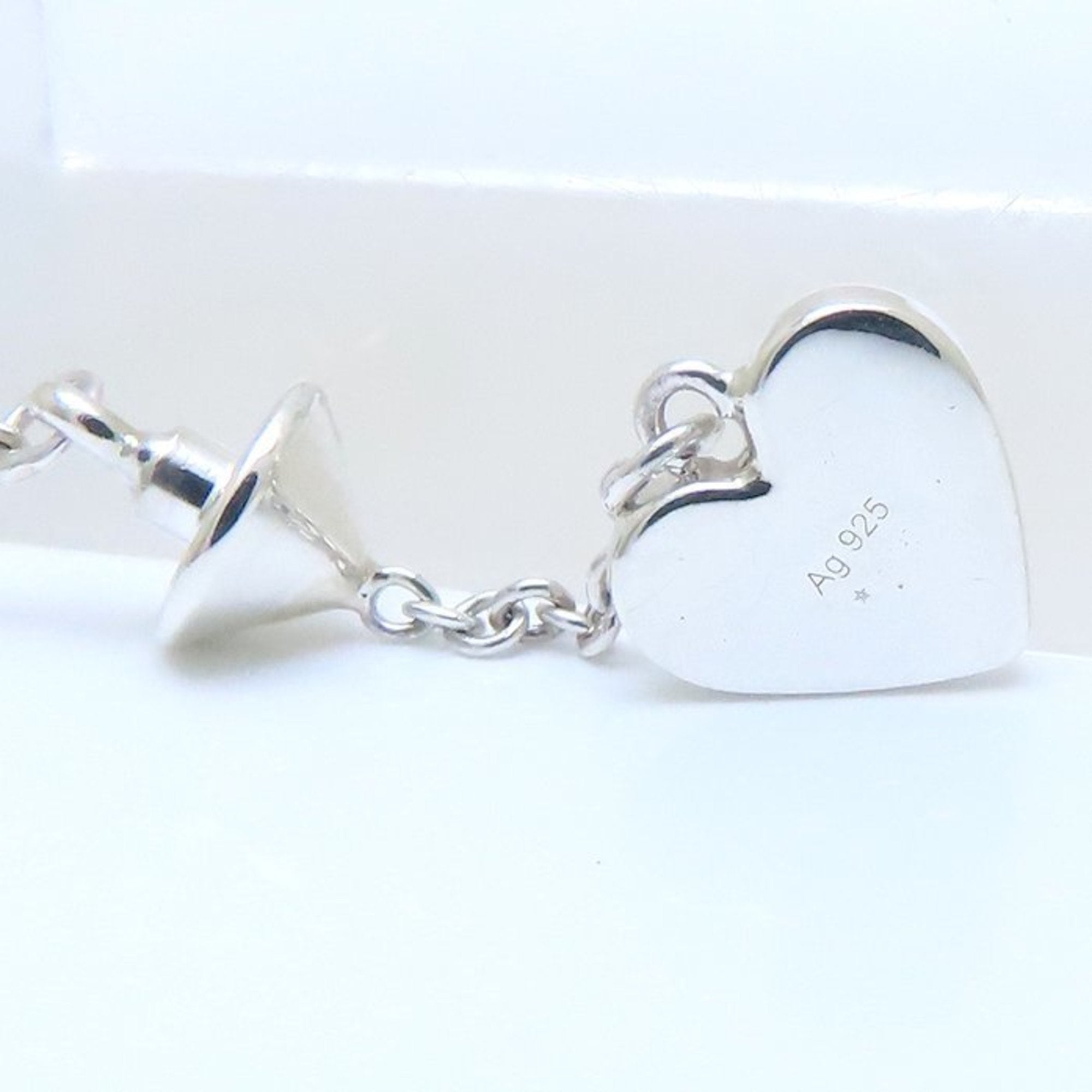 Blind For Love Bracelet Sterling Silver With Cubic Zirconia