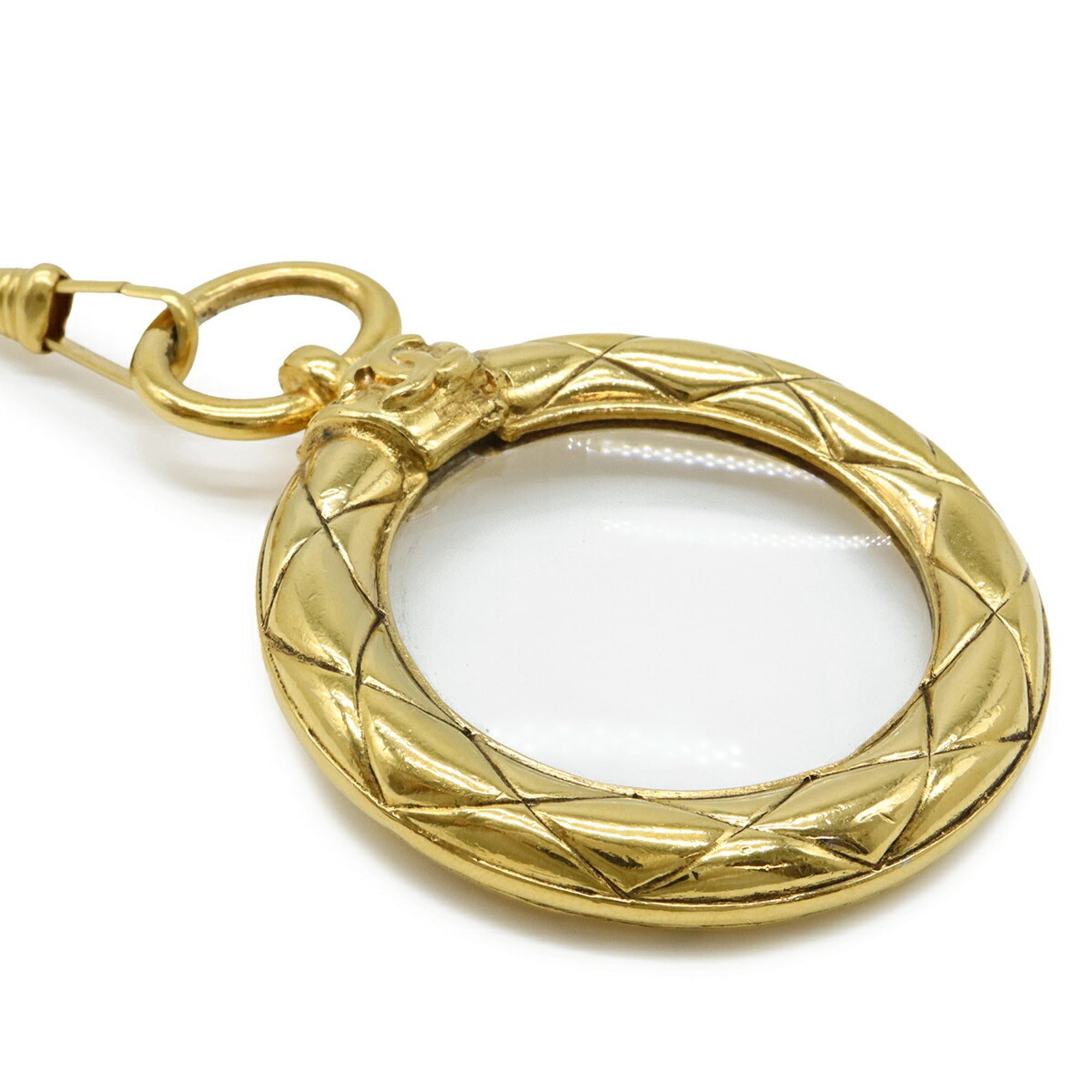 CC Logo Round Chain Necklace Metal