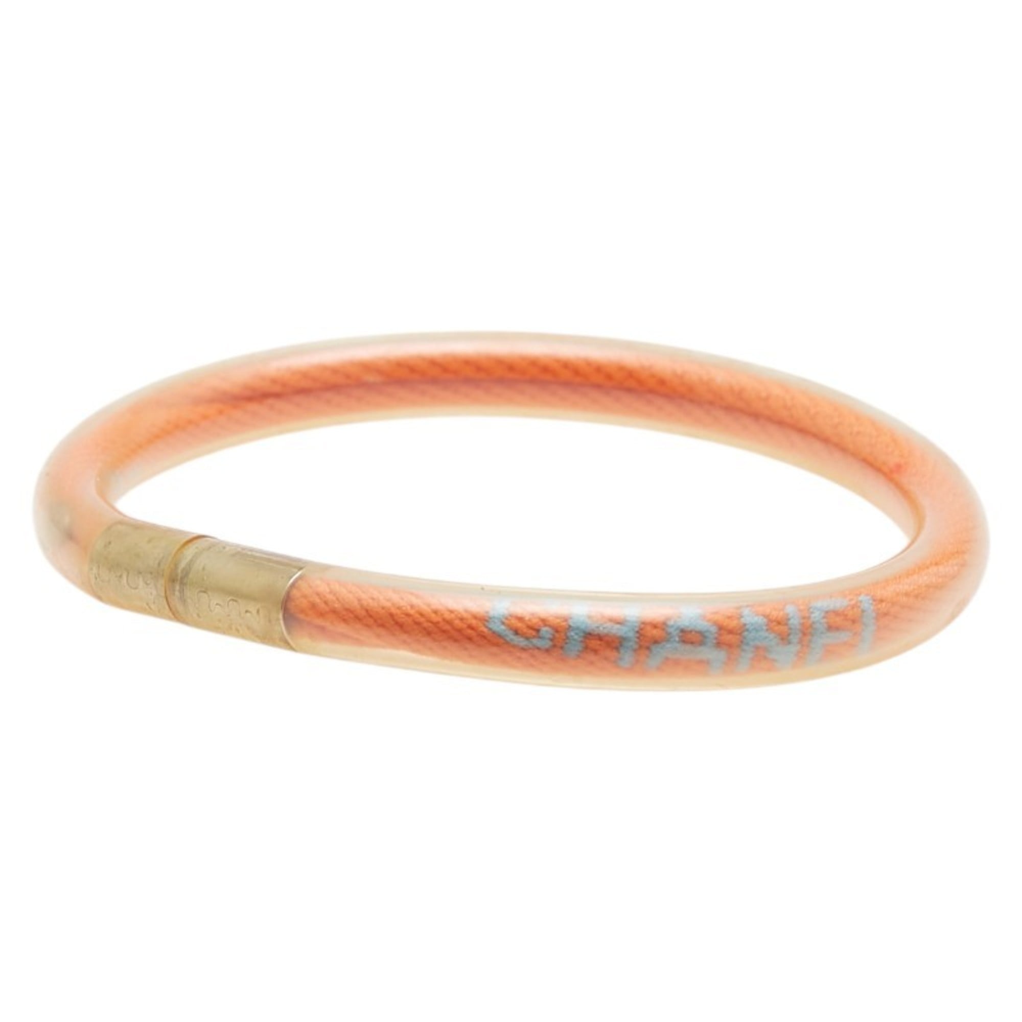 Sport Line Bracelet Vinyl Clear and Orange