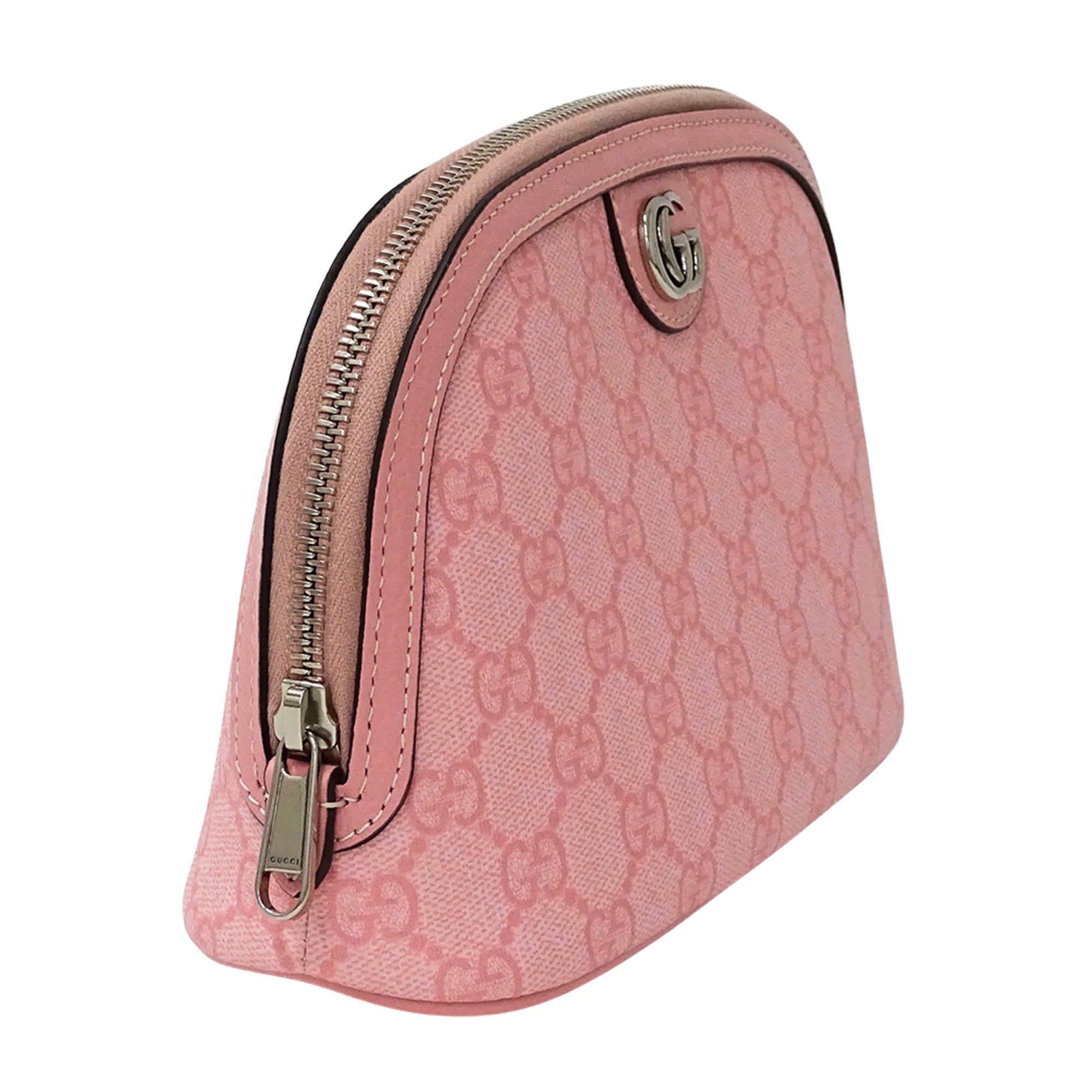 Ophidia Zip Wristlet Shoulder Bag GG Coated Canvas Small