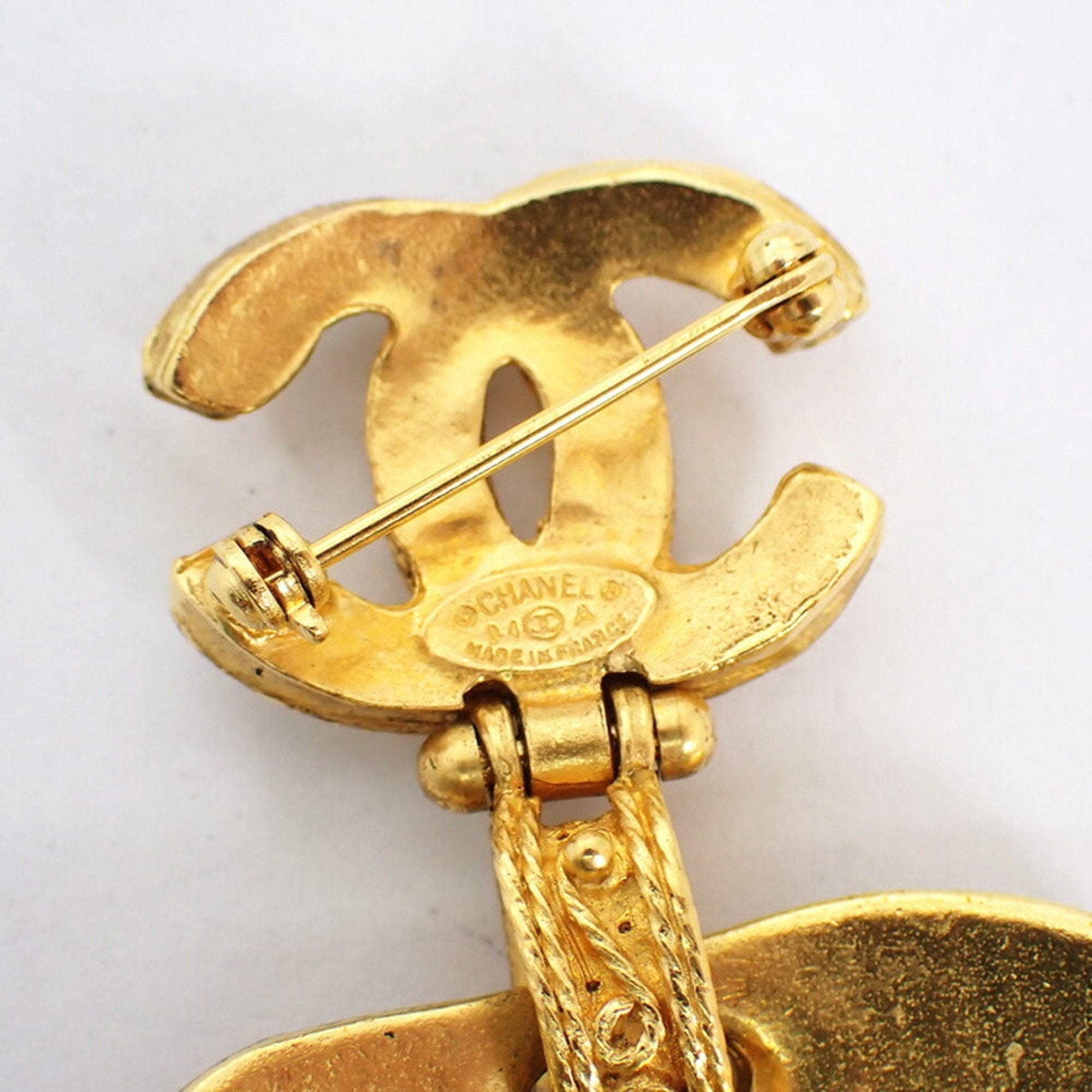 Brooch With Colored Stone