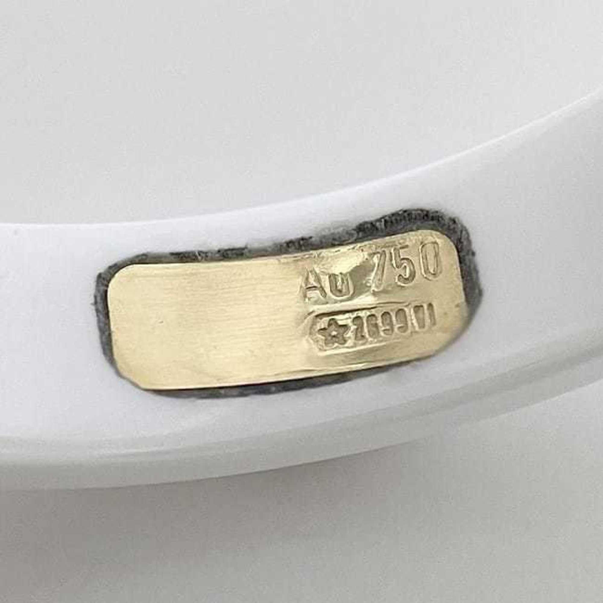 Band Ring Ceramic and 18K Yellow Gold