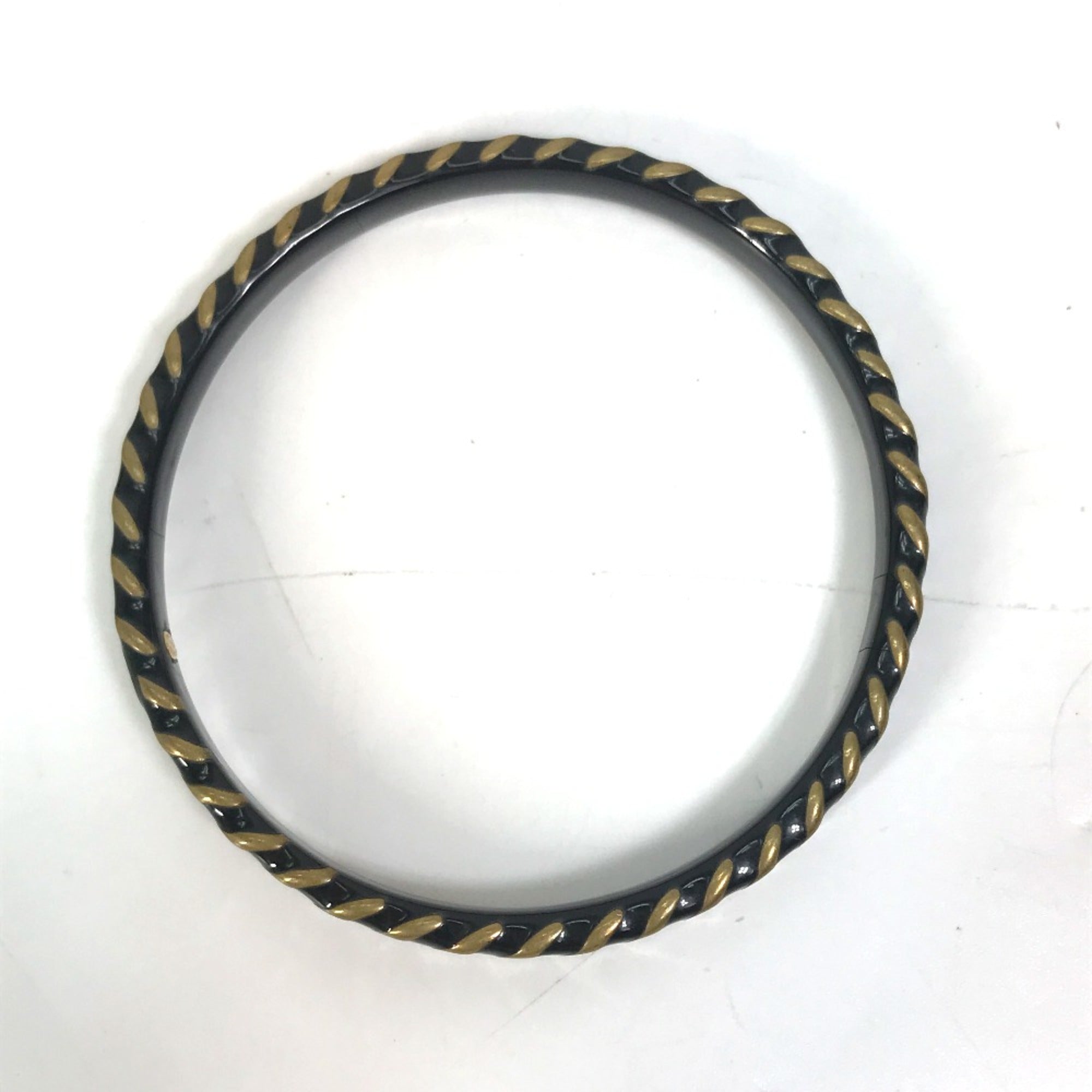 Bracelet Metal Black and Gold