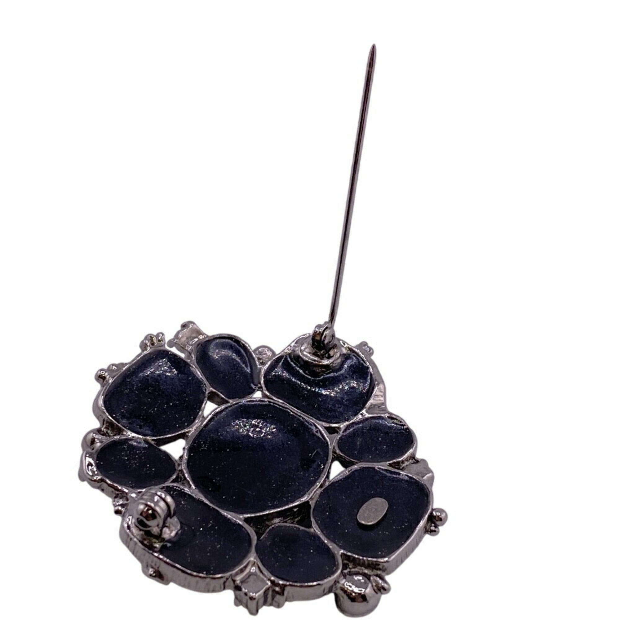 CC Logo Brooch Metal