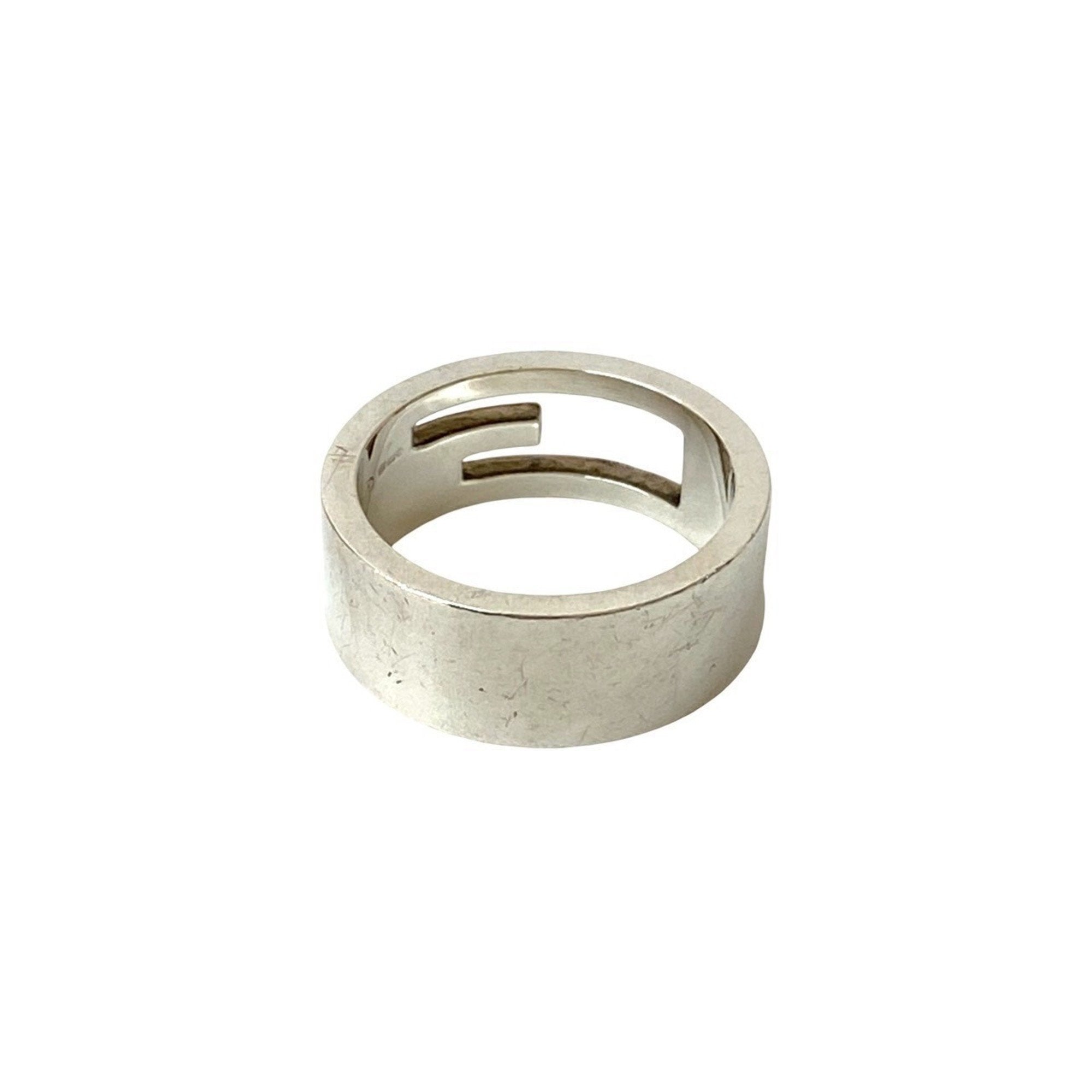 Square G Ring Sterling Silver