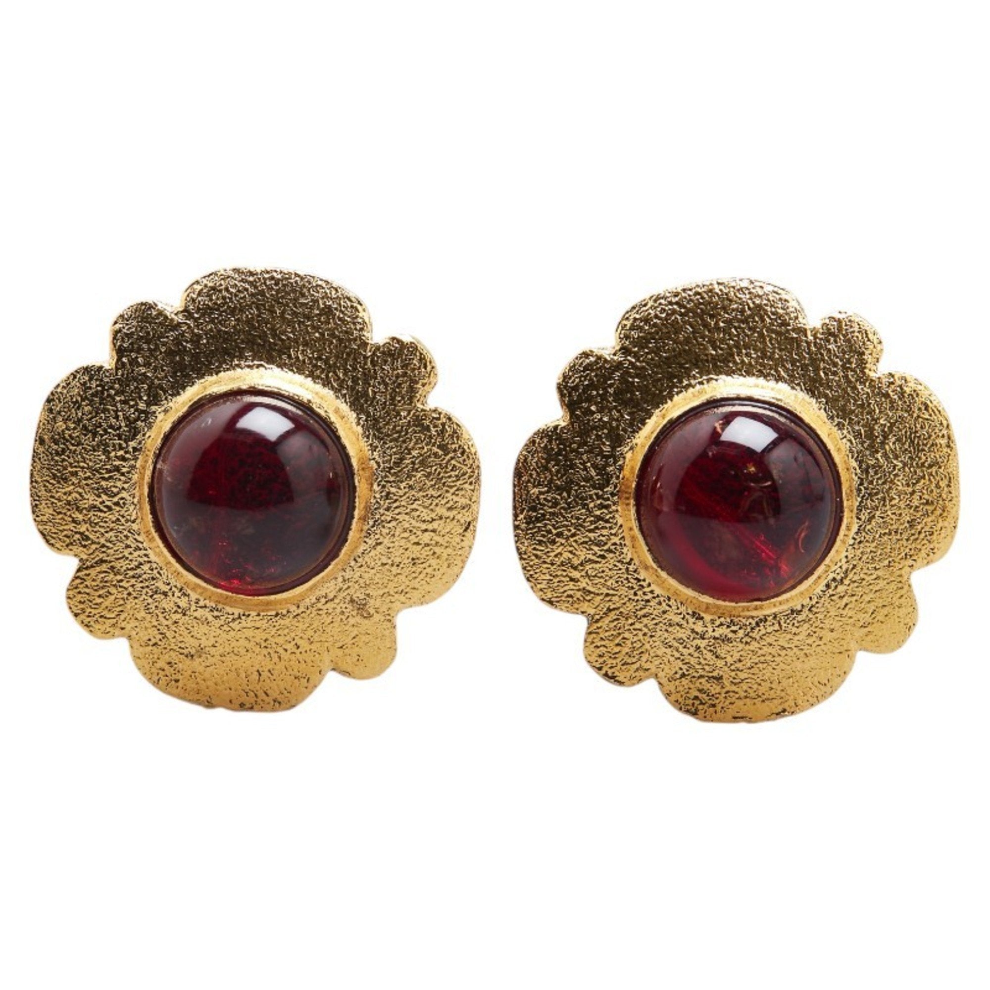 Earrings Gold-Tone Metal