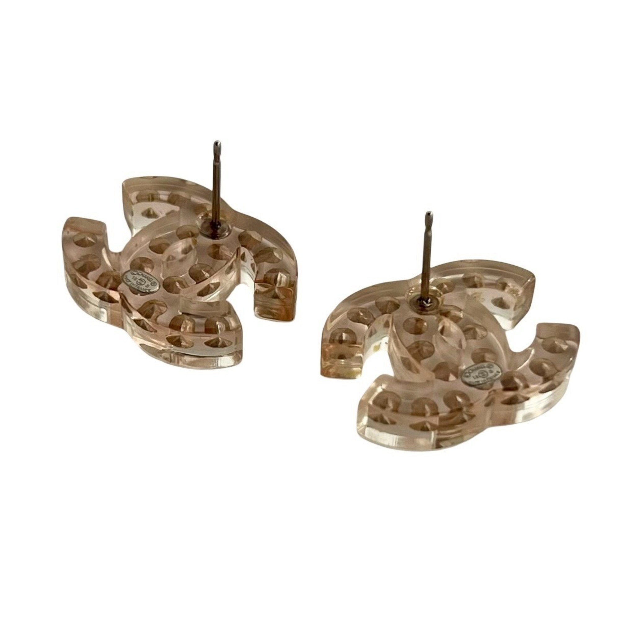 CC Logo Earrings Metal