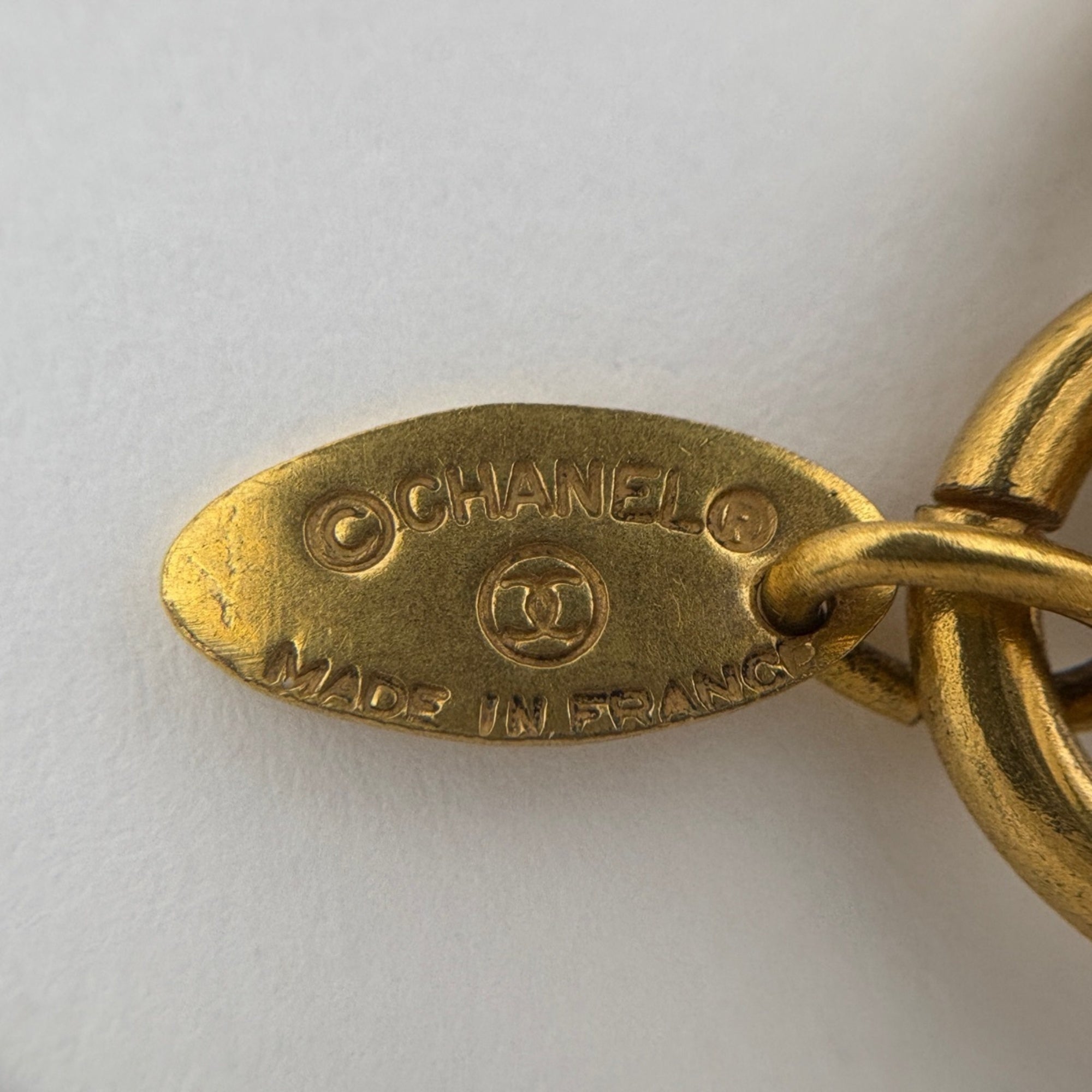 CC Logo Chain Bracelet Metal