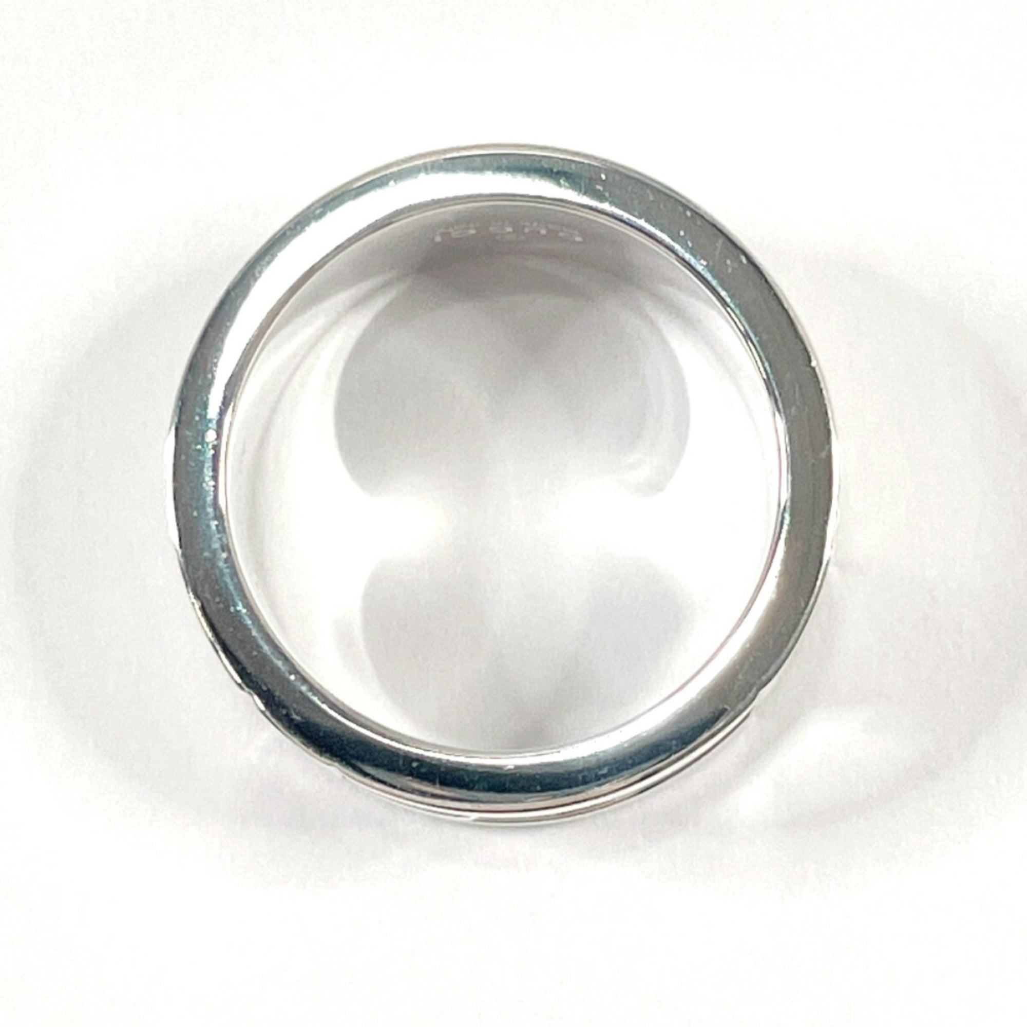 Cutout G Ring Sterling Silver