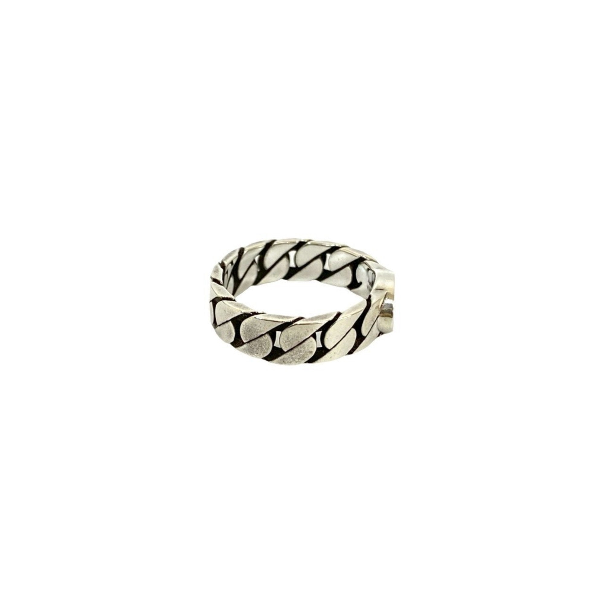 Interlocking G Ring Sterling Silver